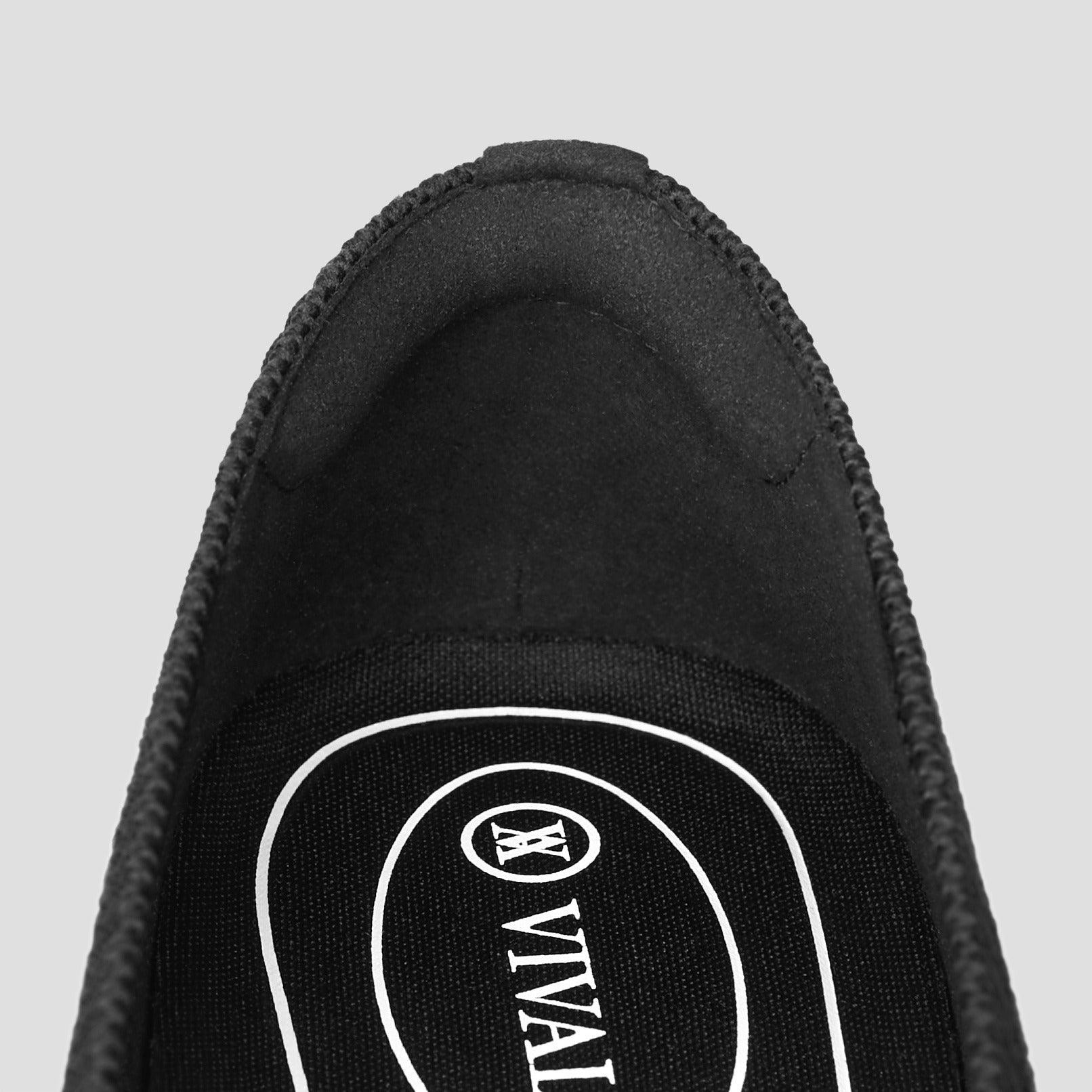 [Aria 5°] Pointed toe, water-repellent, flat shoes