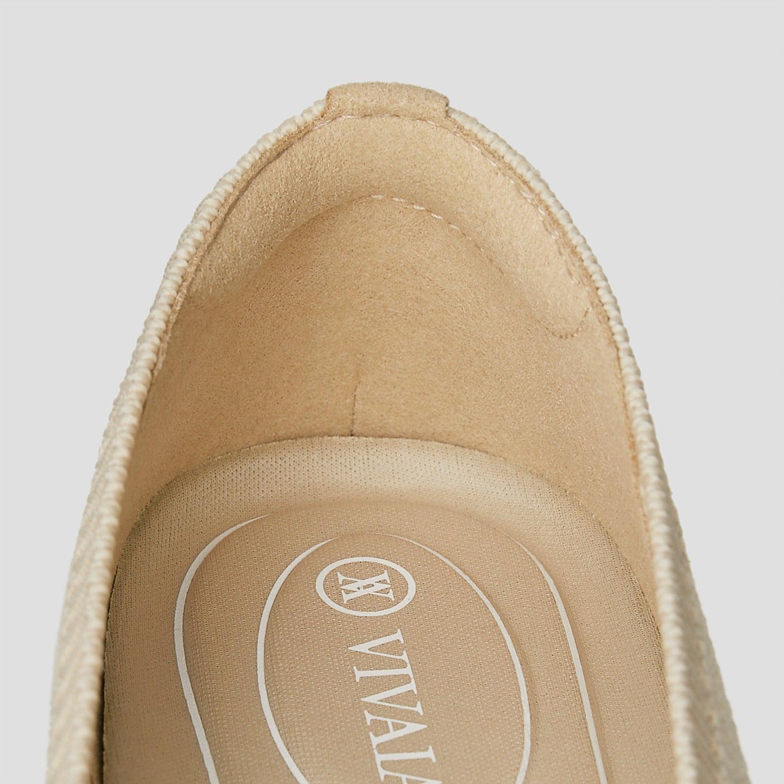 [Aria 5°] Pointed toe, water-repellent, flat shoes