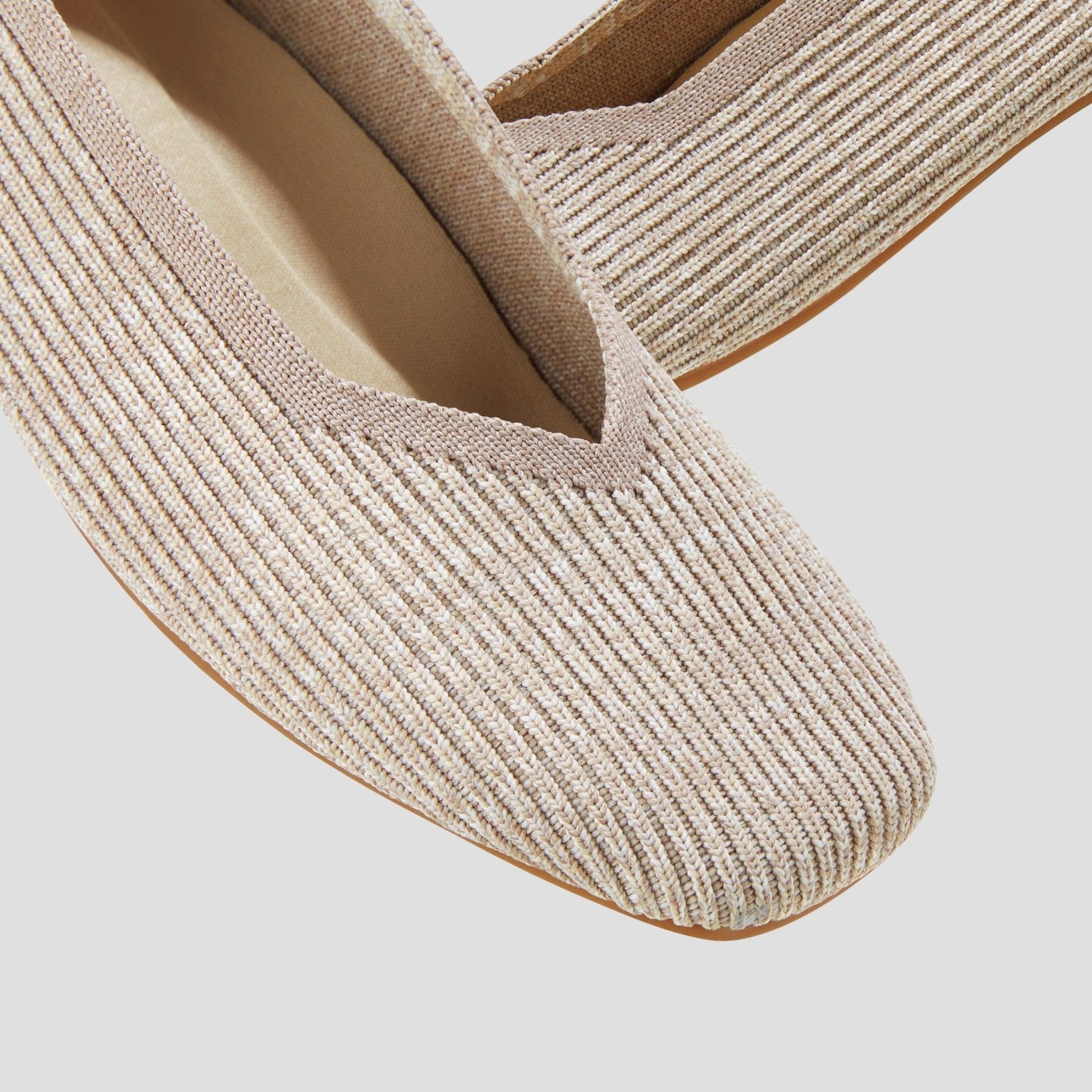 [Margot 2.0] Square toe Seasonal Series Flat Shoes