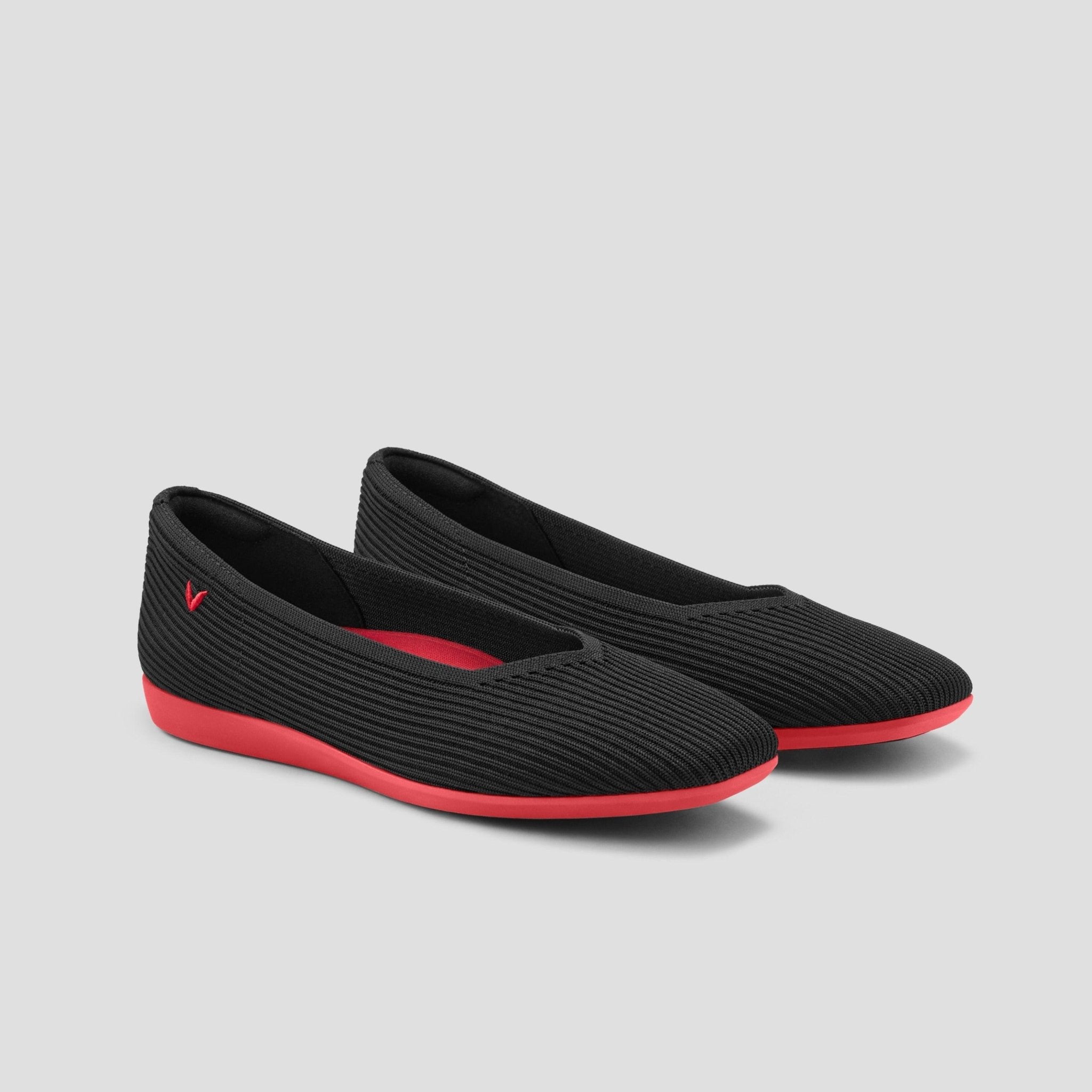 [Margot Walker] Square toe ultra-lightweight thick sole flat shoes