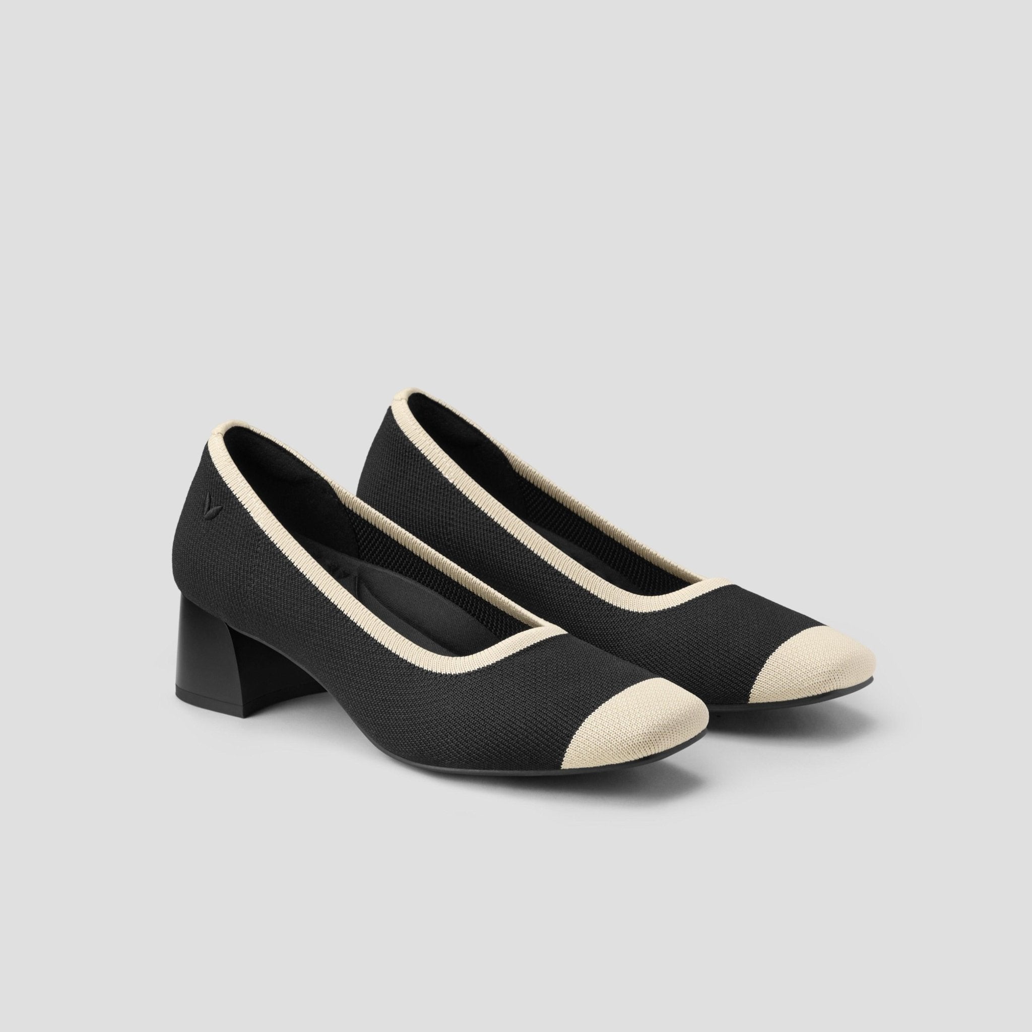 [Melody Pro] Square toe Chunky Heel Pumps