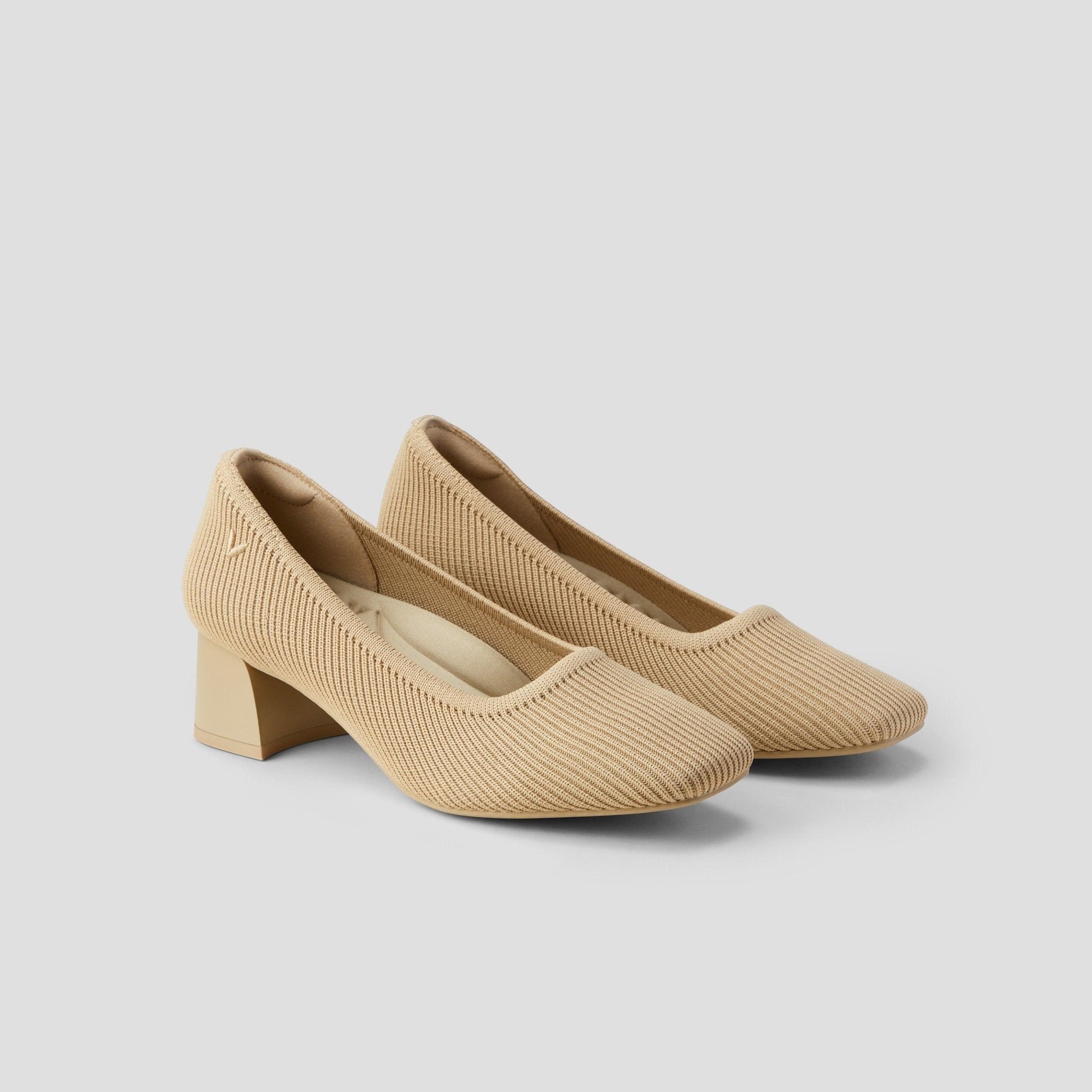 [Melody Pro] Square toe Chunky Heel Pumps