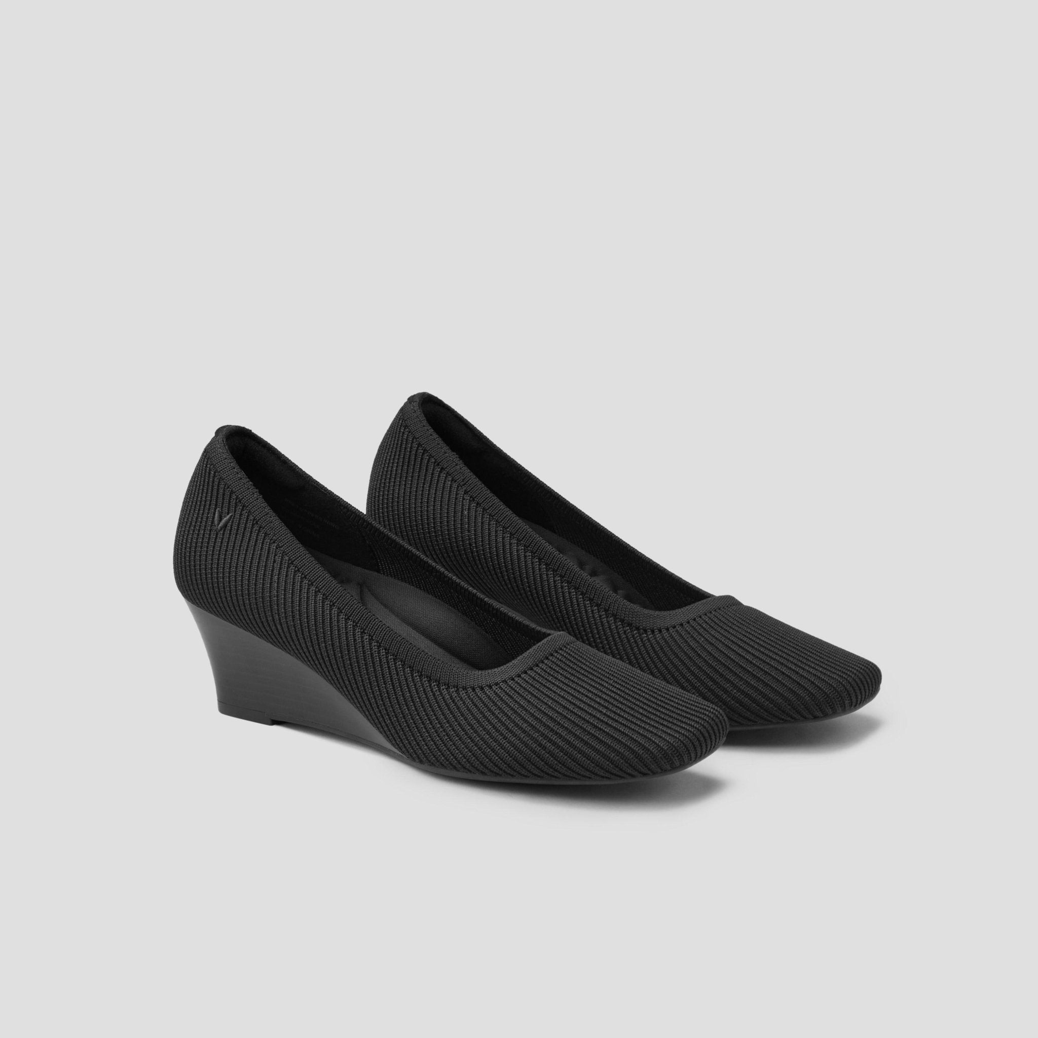 [Margot Wedge Pro] Square toe wedge heel pumps