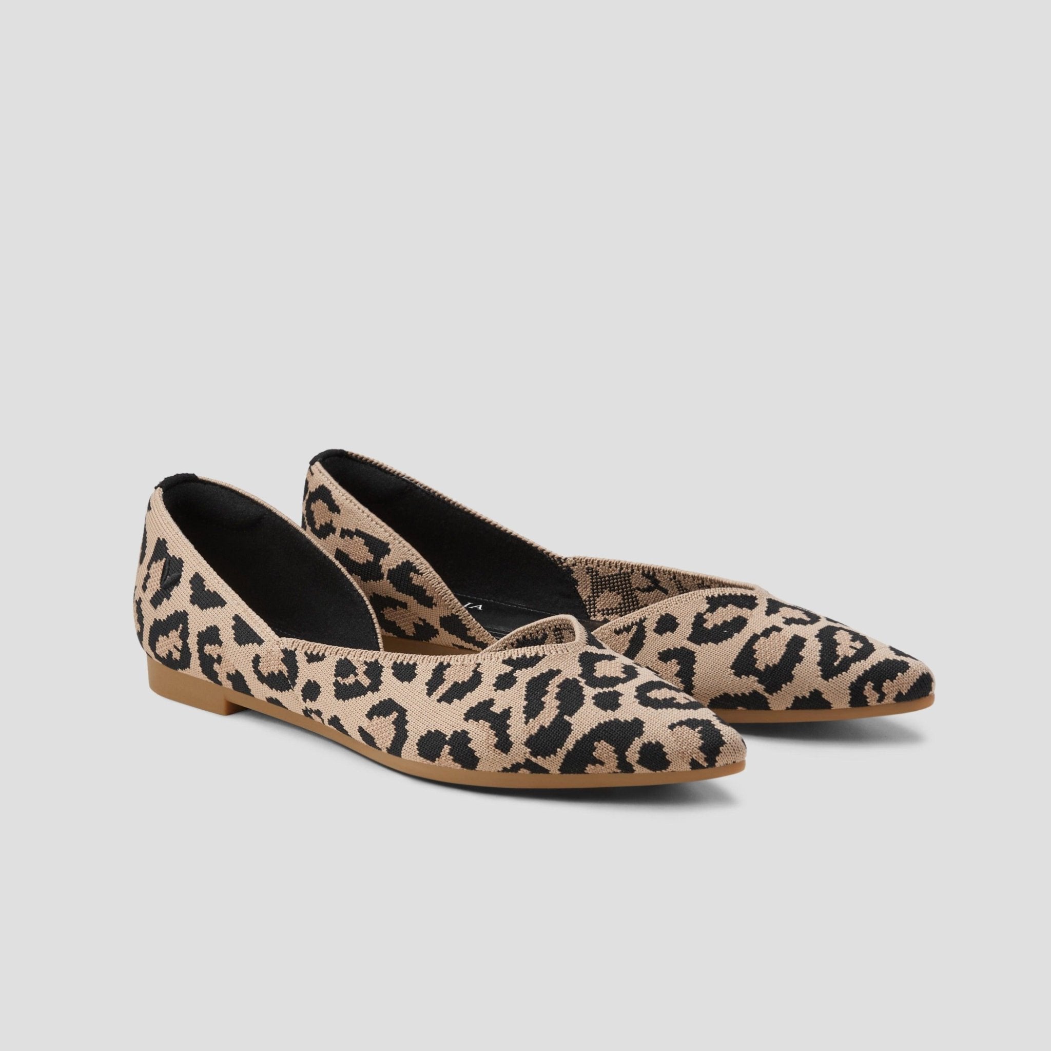 [Melia 2.0] Pointed toe V-cut flat shoes