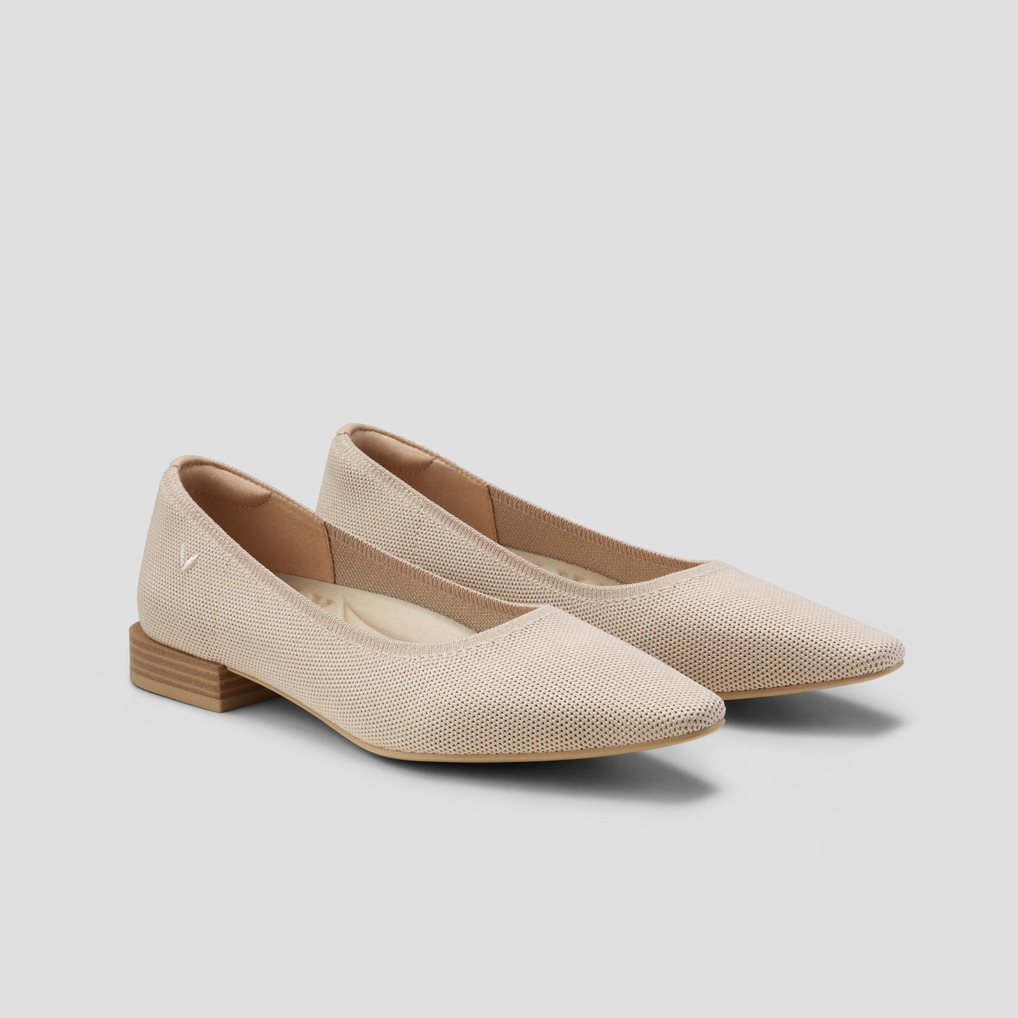 [Minnie Pro] Square toe flat shoes