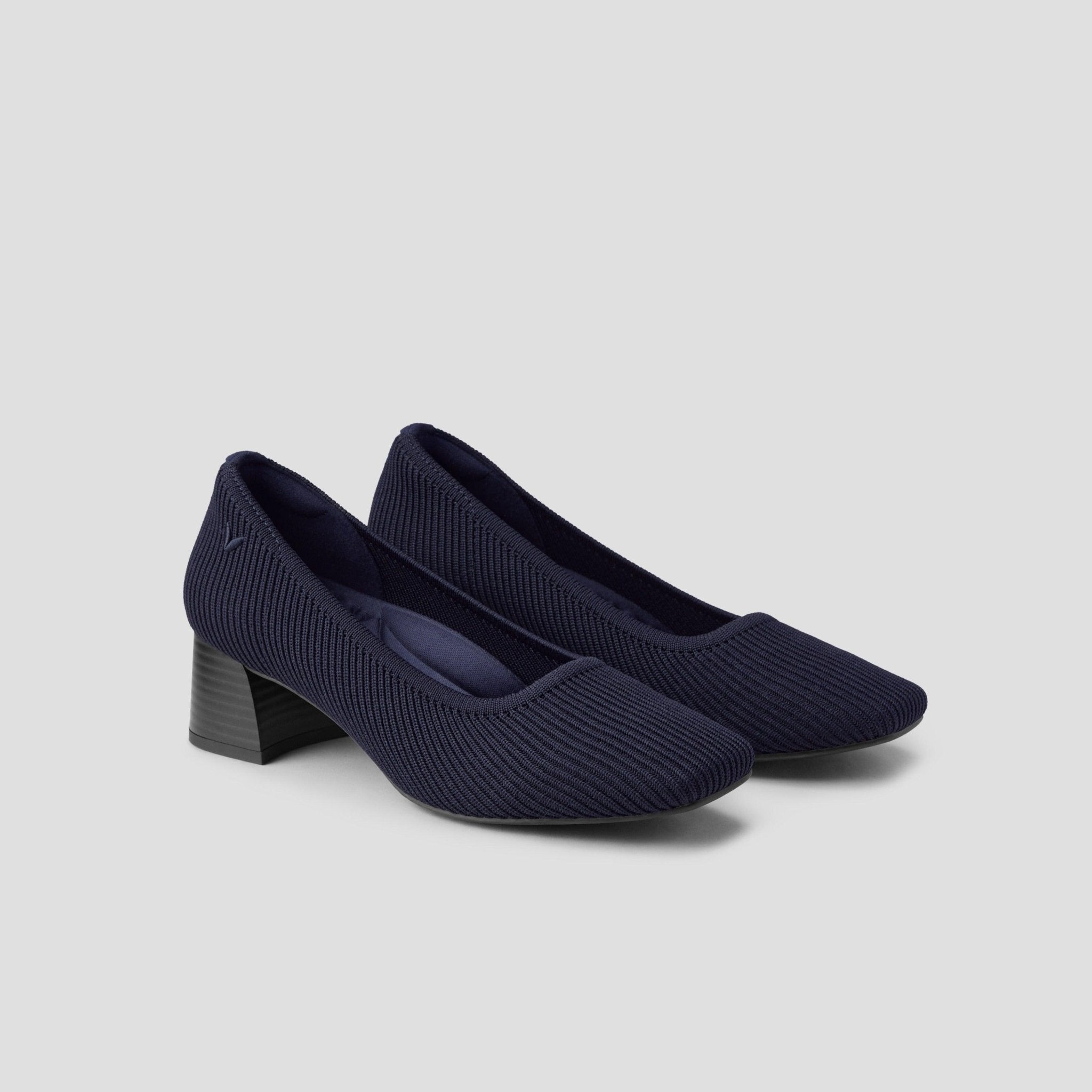 [Melody Pro] Square toe Chunky Heel Pumps