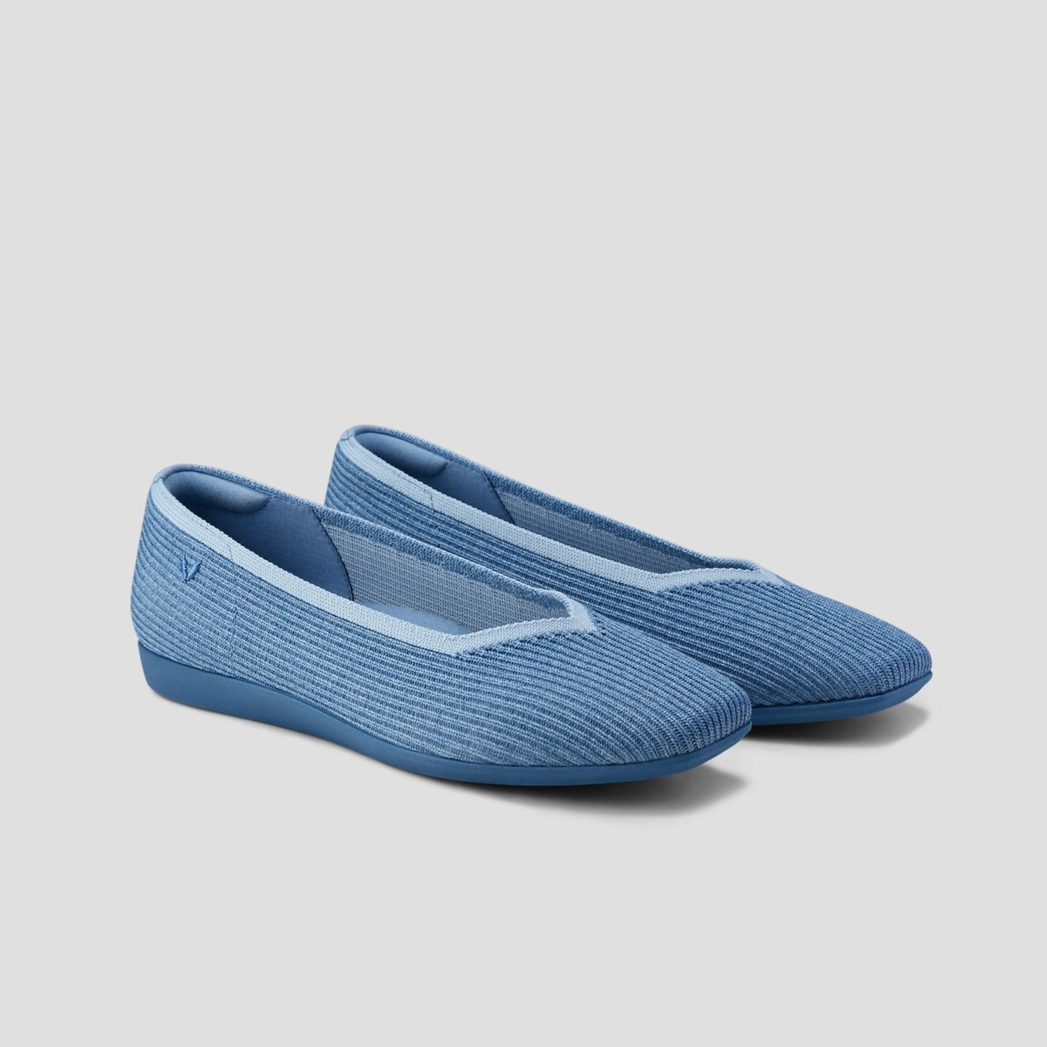 [Margot Walker] Square toe ultra-lightweight thick sole flat shoes