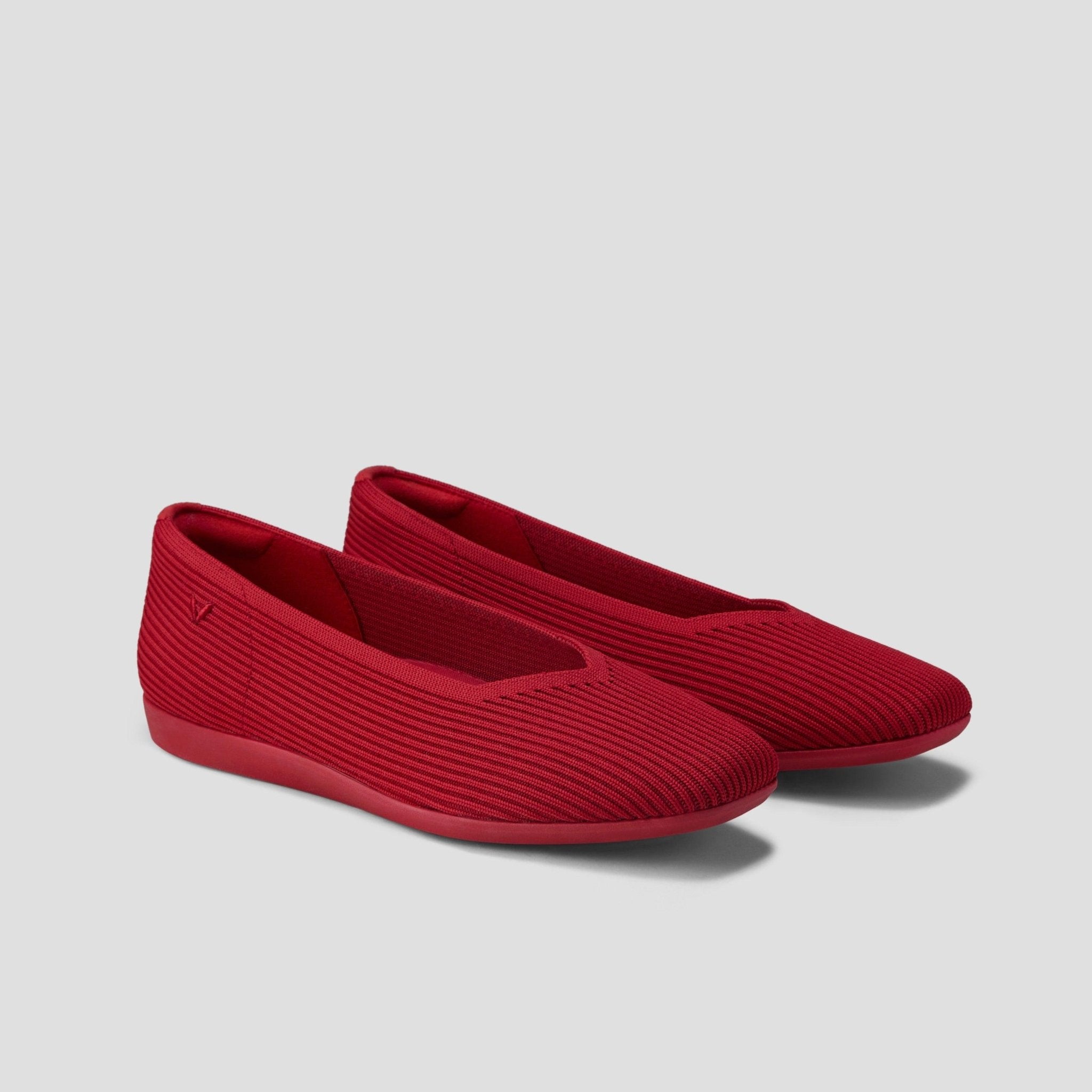 [Margot Walker] Square toe ultra-lightweight thick sole flat shoes