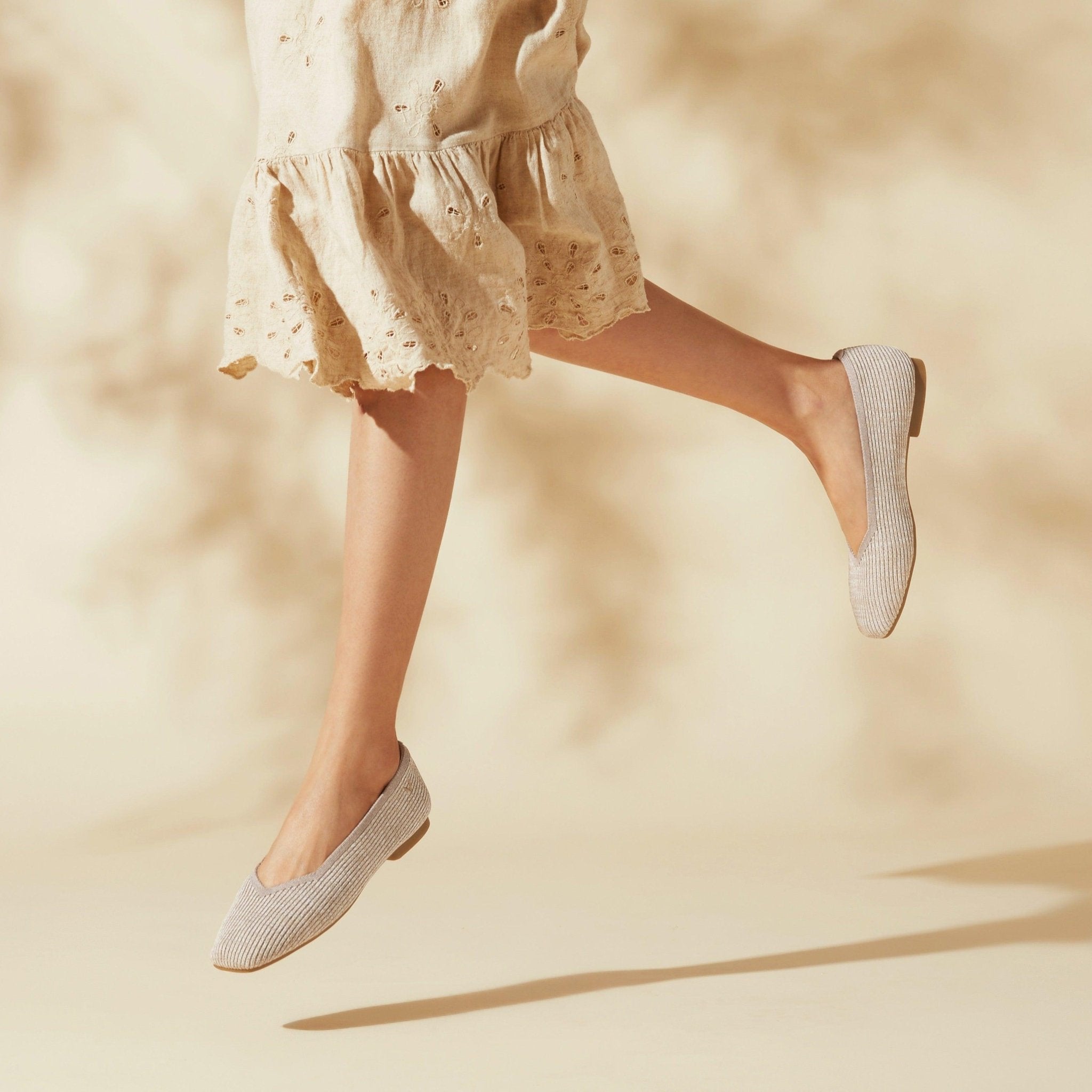 [Margot 2.0] Square toe Seasonal Series Flat Shoes