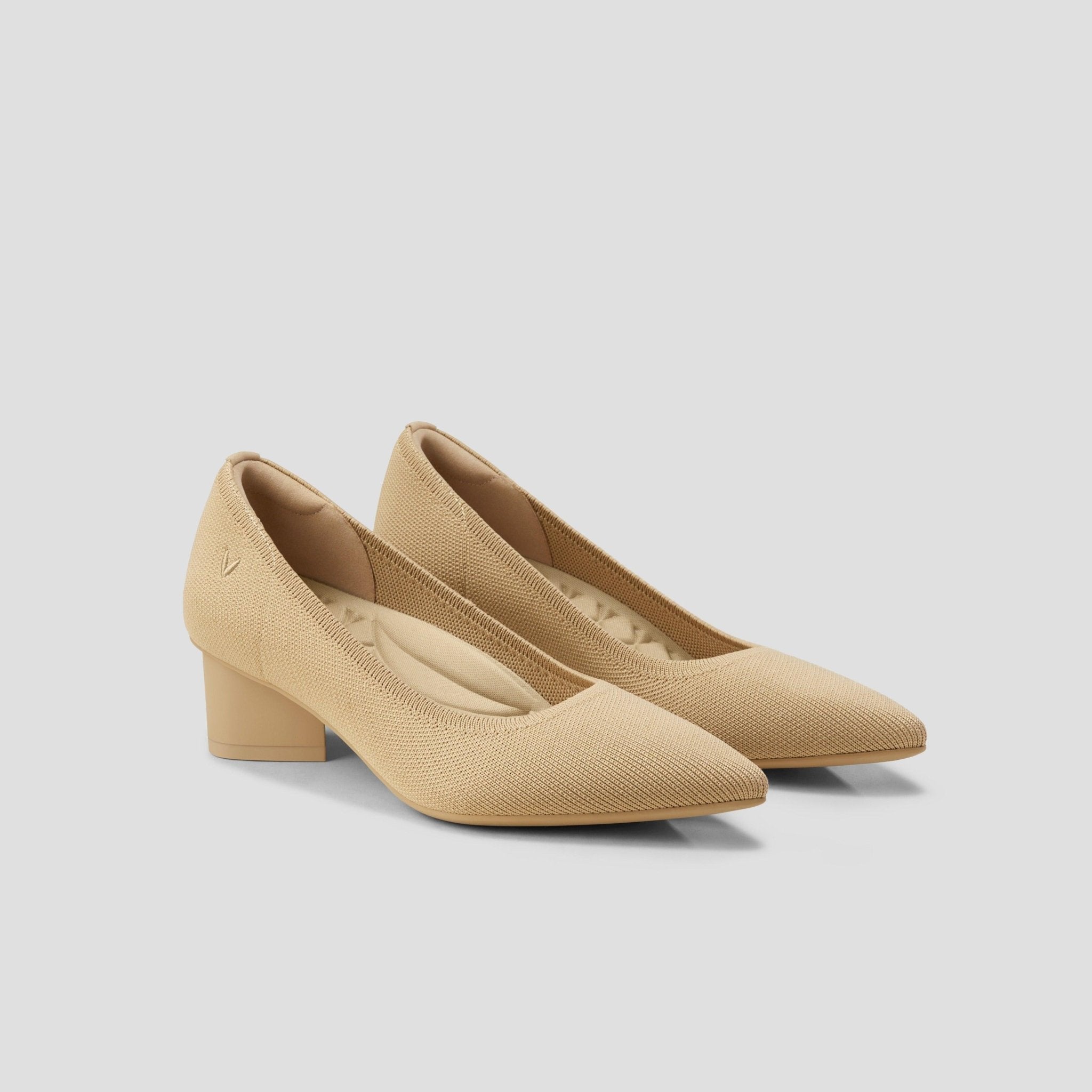 [Tracy Pro] Pointed toe Chunky Heel Pumps