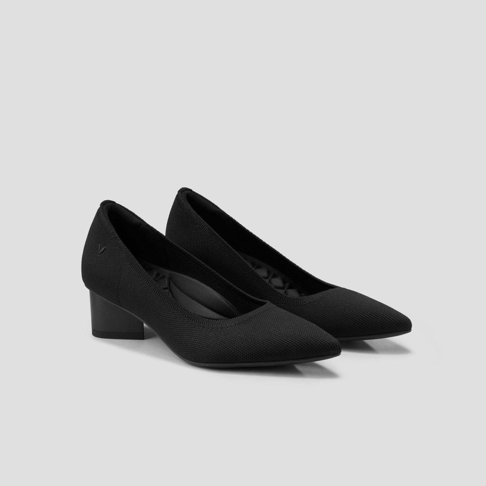 [Tracy Pro] Pointed toe Chunky Heel Pumps