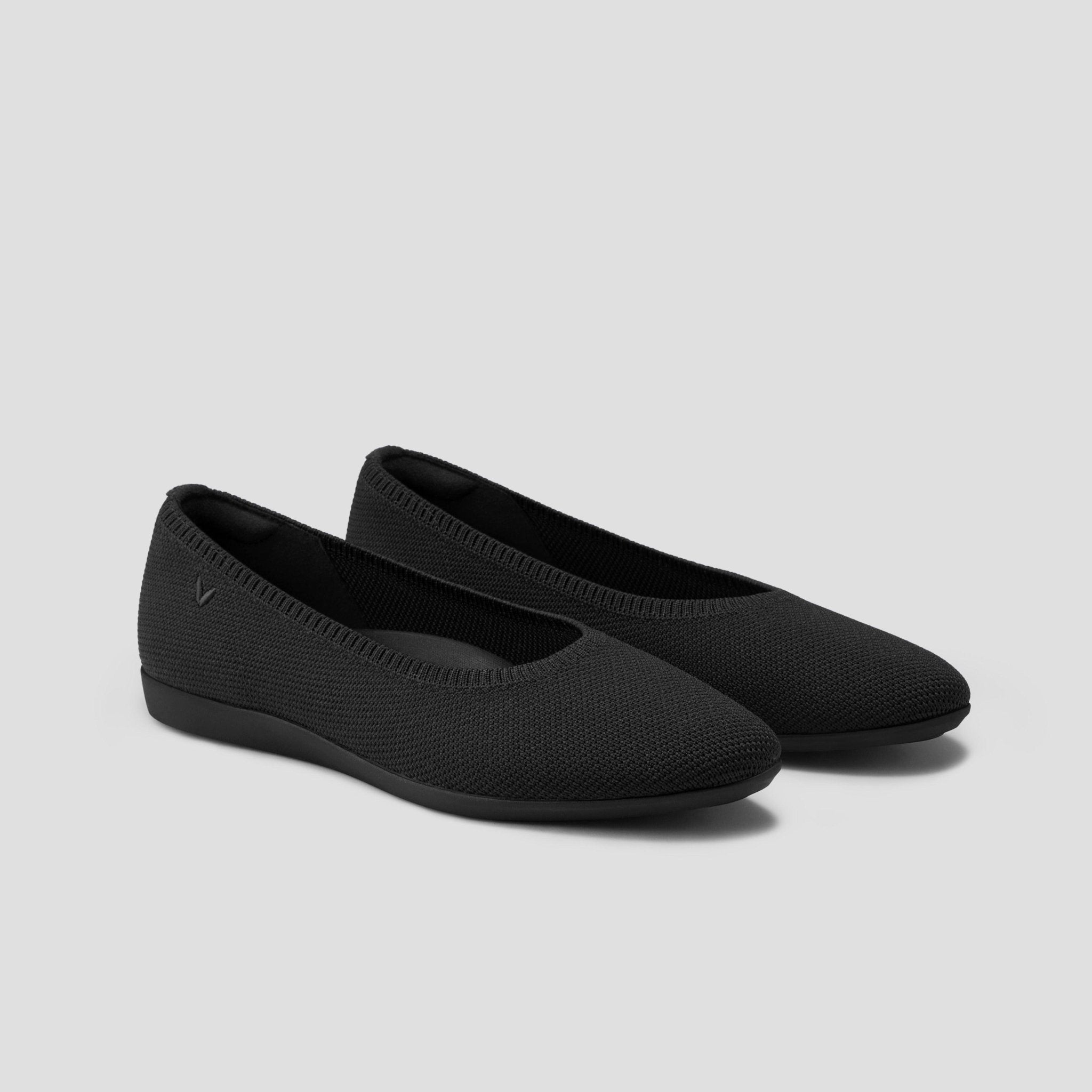 [Tamia Walker] Almond Toe Ultra-Lightweight Thick Sole Flat Shoes