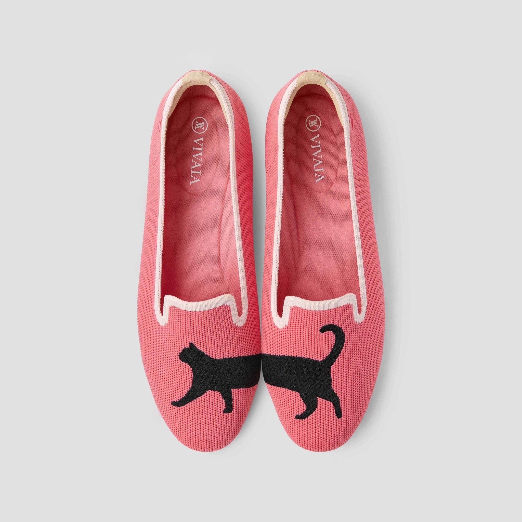 [Audrey] Round toe Animal Embroidered Loafers