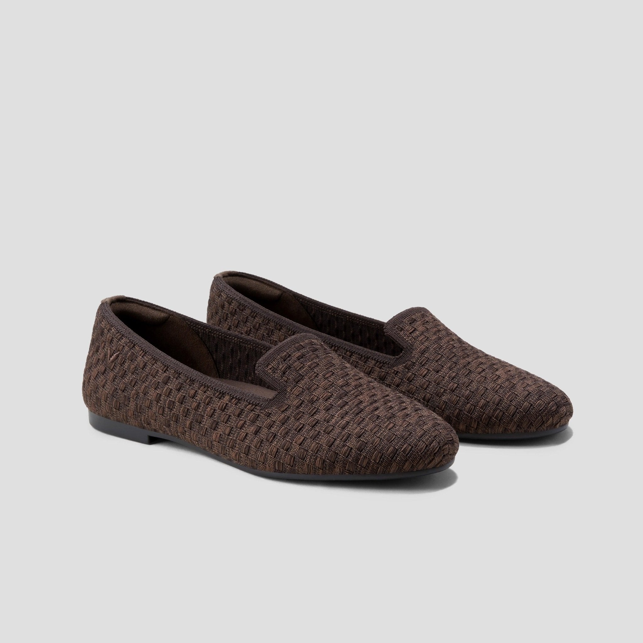 [Audrey] Round toe knit loafers