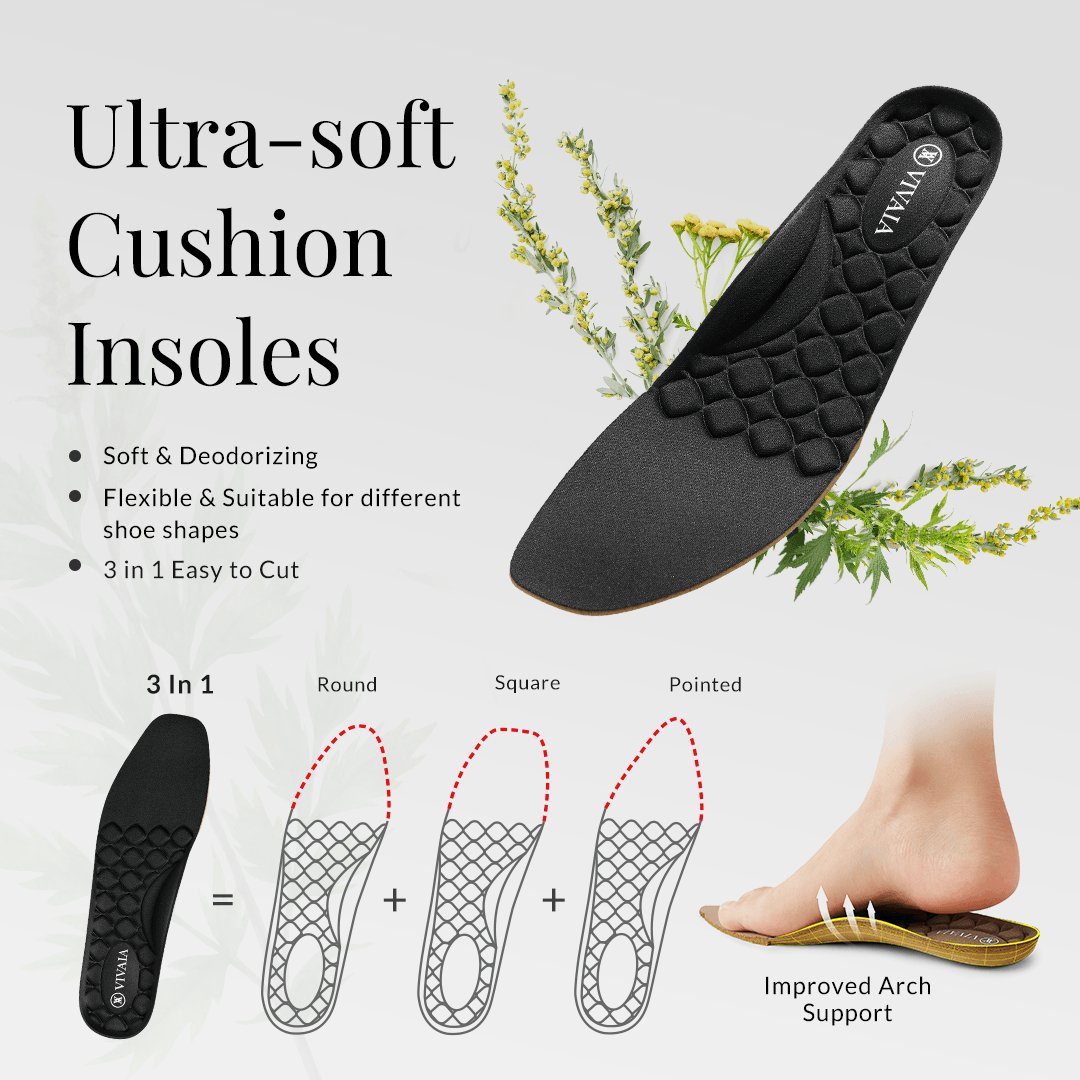 [Insole] 3-in-1 調節可能 ウルトラソフト  インソール