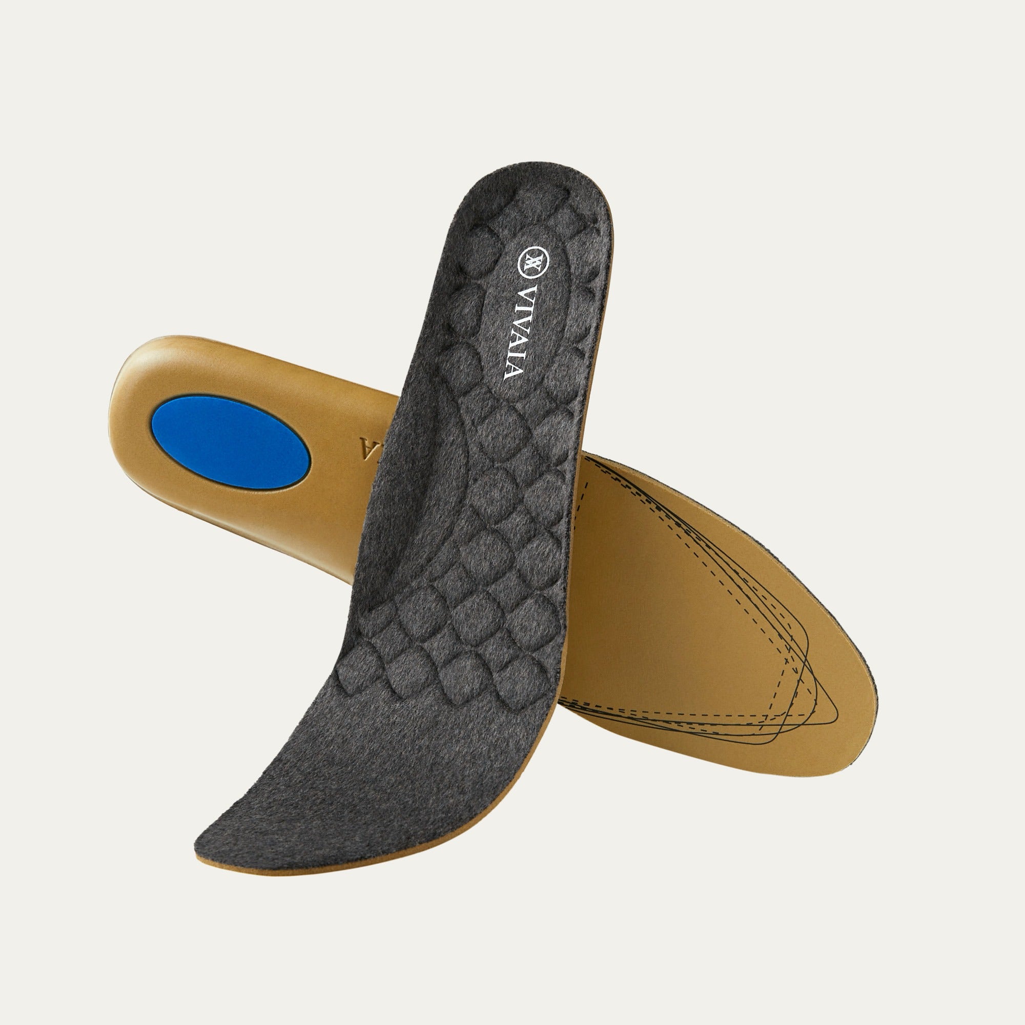 [Insole] 3-in-1 調節可能 ウール インソール