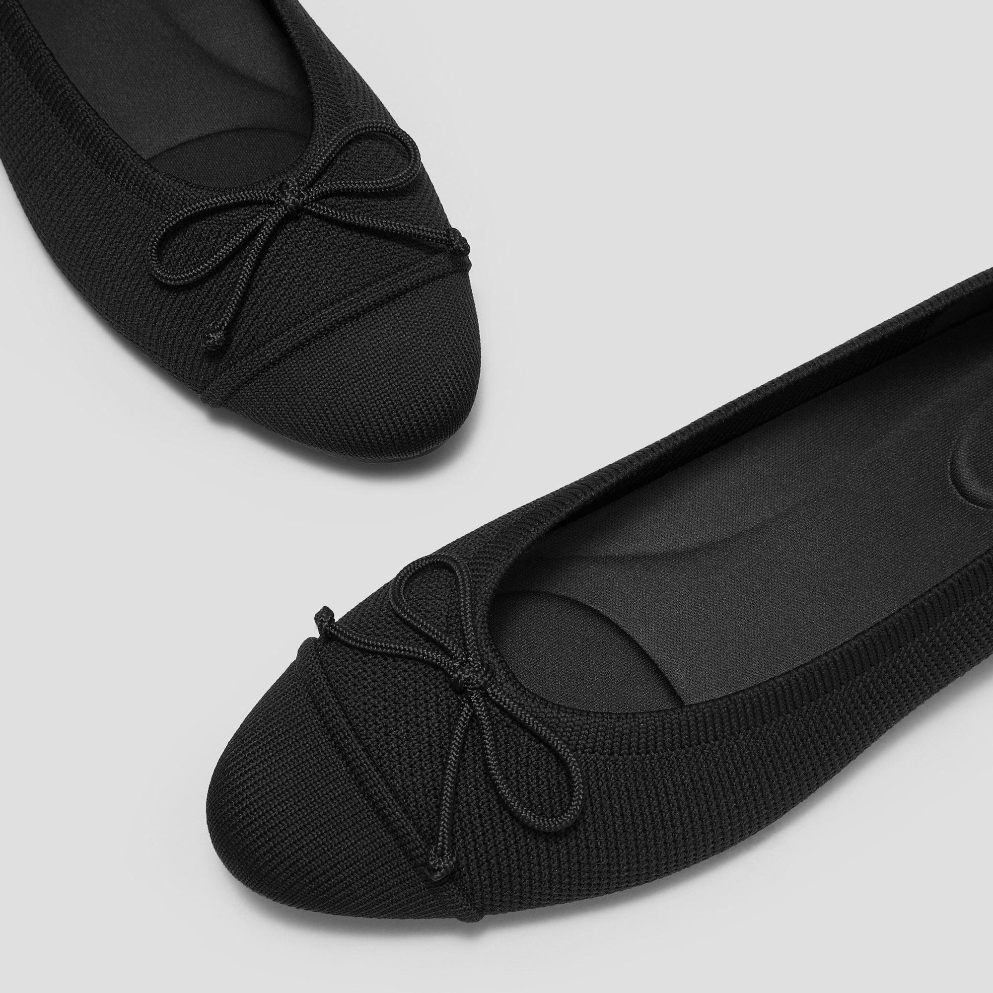 [Tiana] Almond toe flat shoes