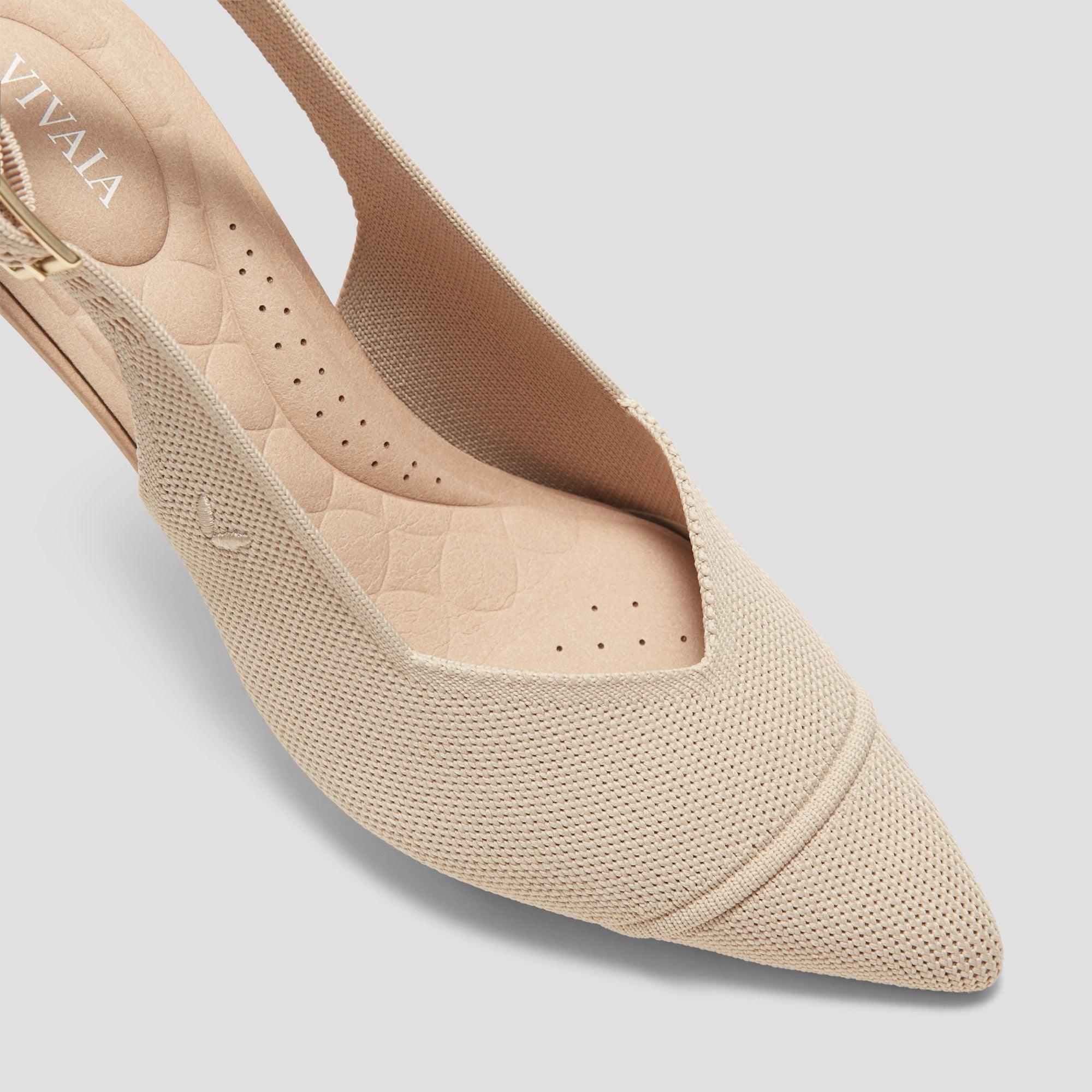 [Addison] Pointed toe slingback sandals