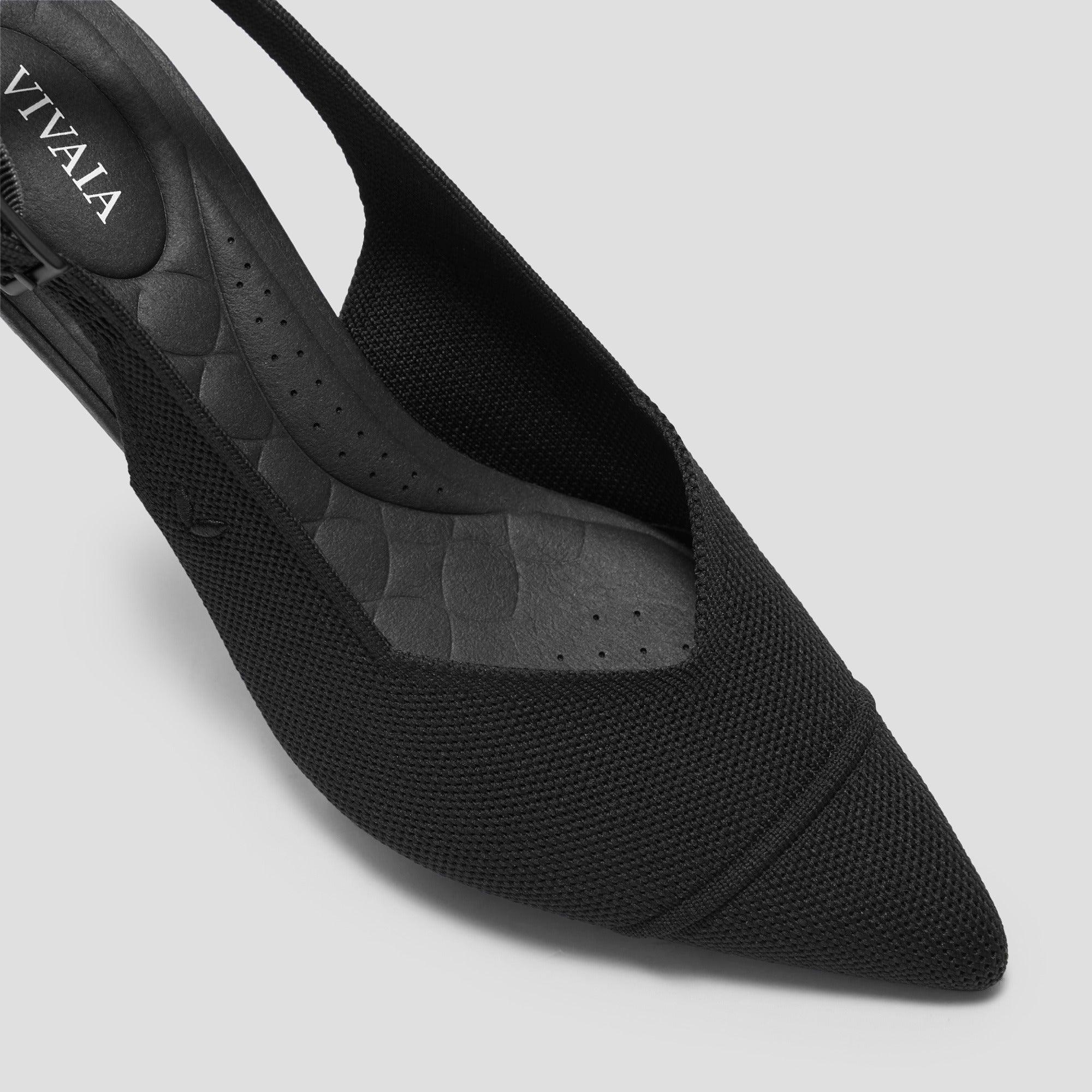 [Addison] Pointed toe slingback sandals