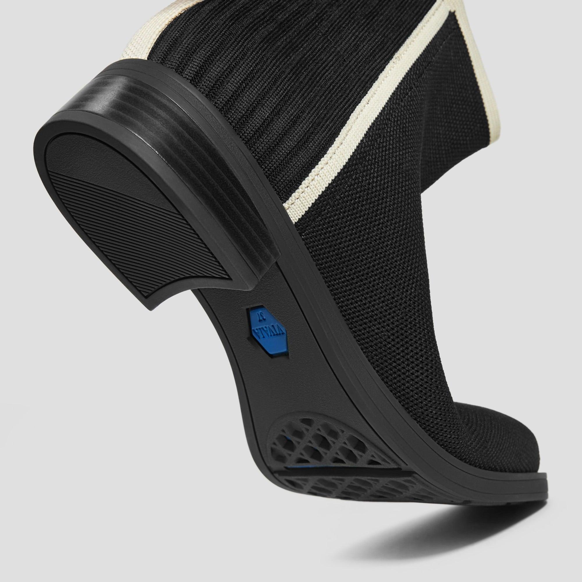 [Celina] スクエアトゥ 撥水加工 アンクル チェルシーブーツ