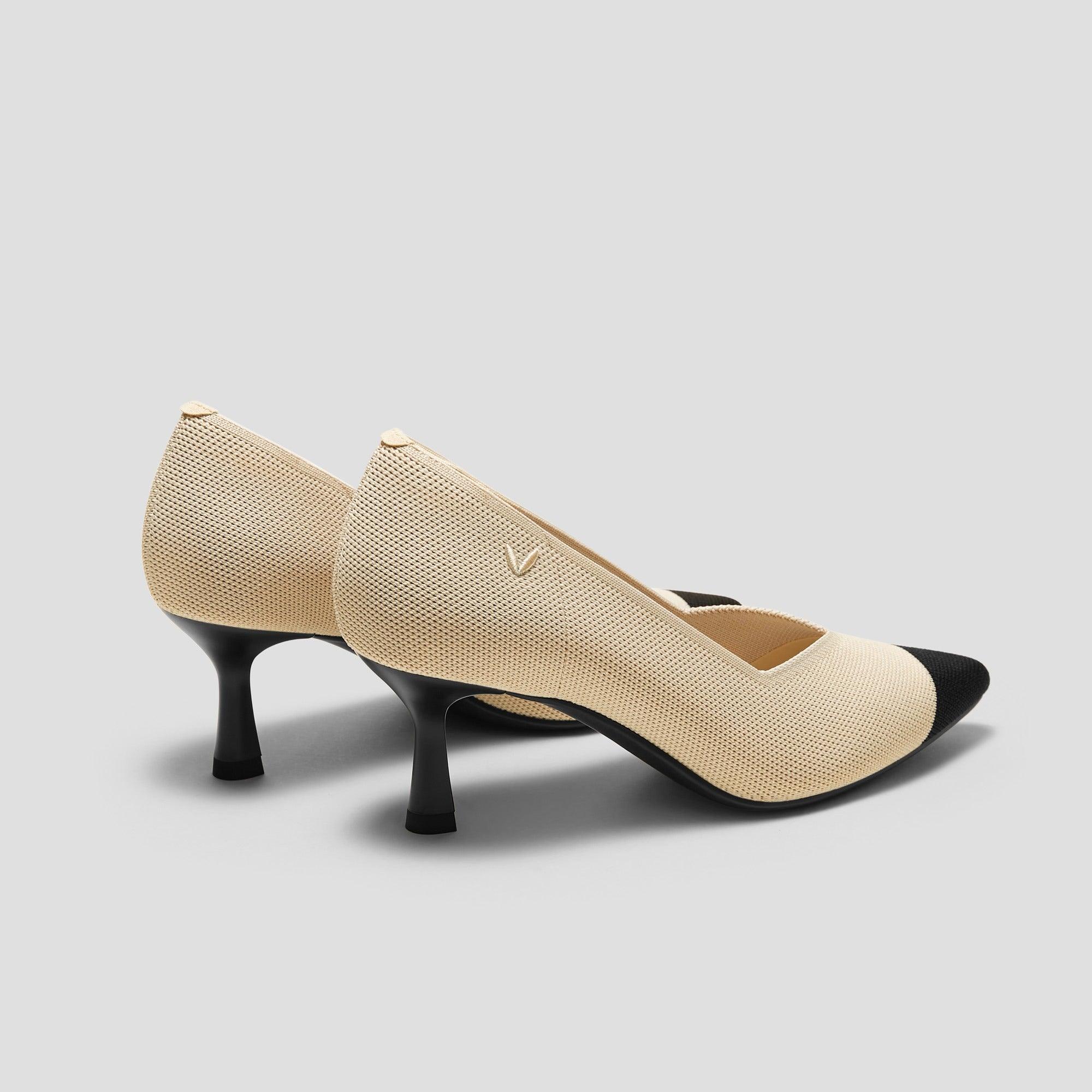 [Anna] Pointed toe mid heel