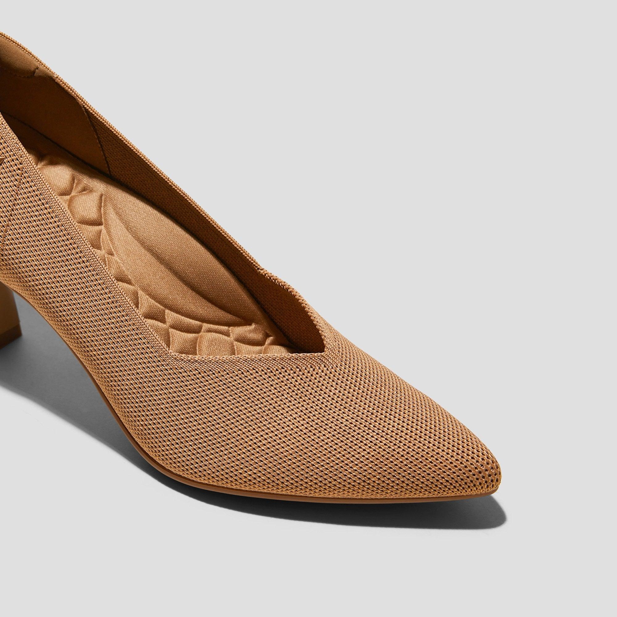 [Anna] Pointed toe mid heel