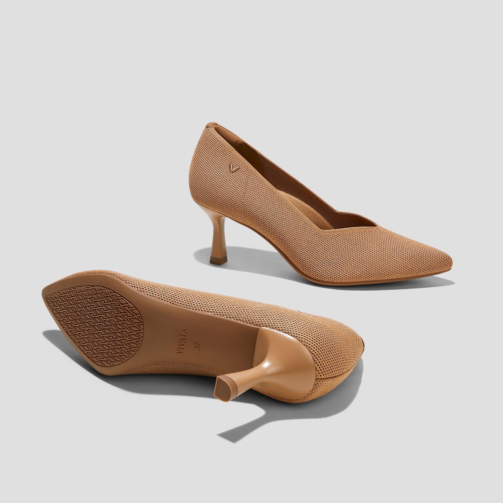 [Anna] Pointed toe mid heel