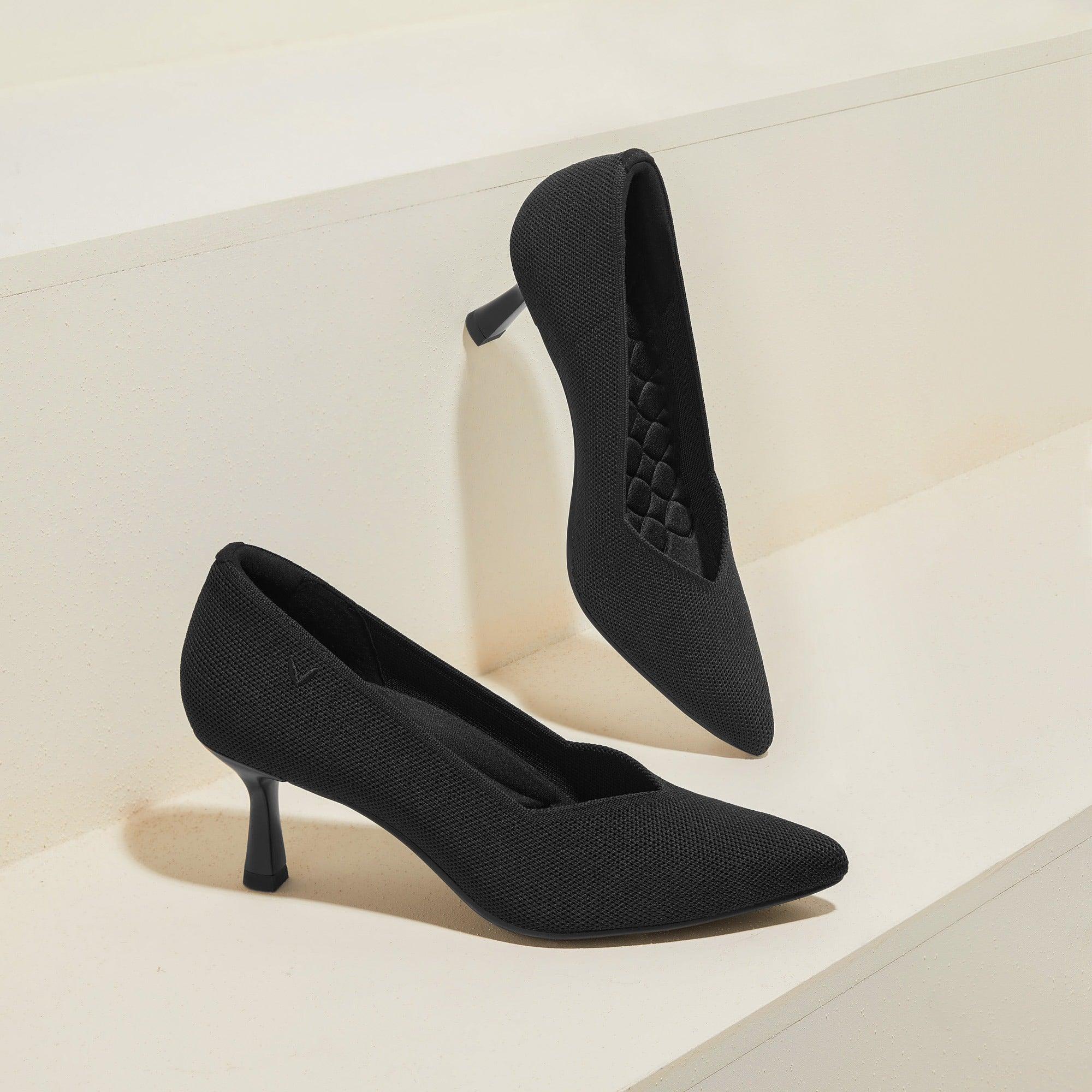 [Anna] Pointed toe mid heel