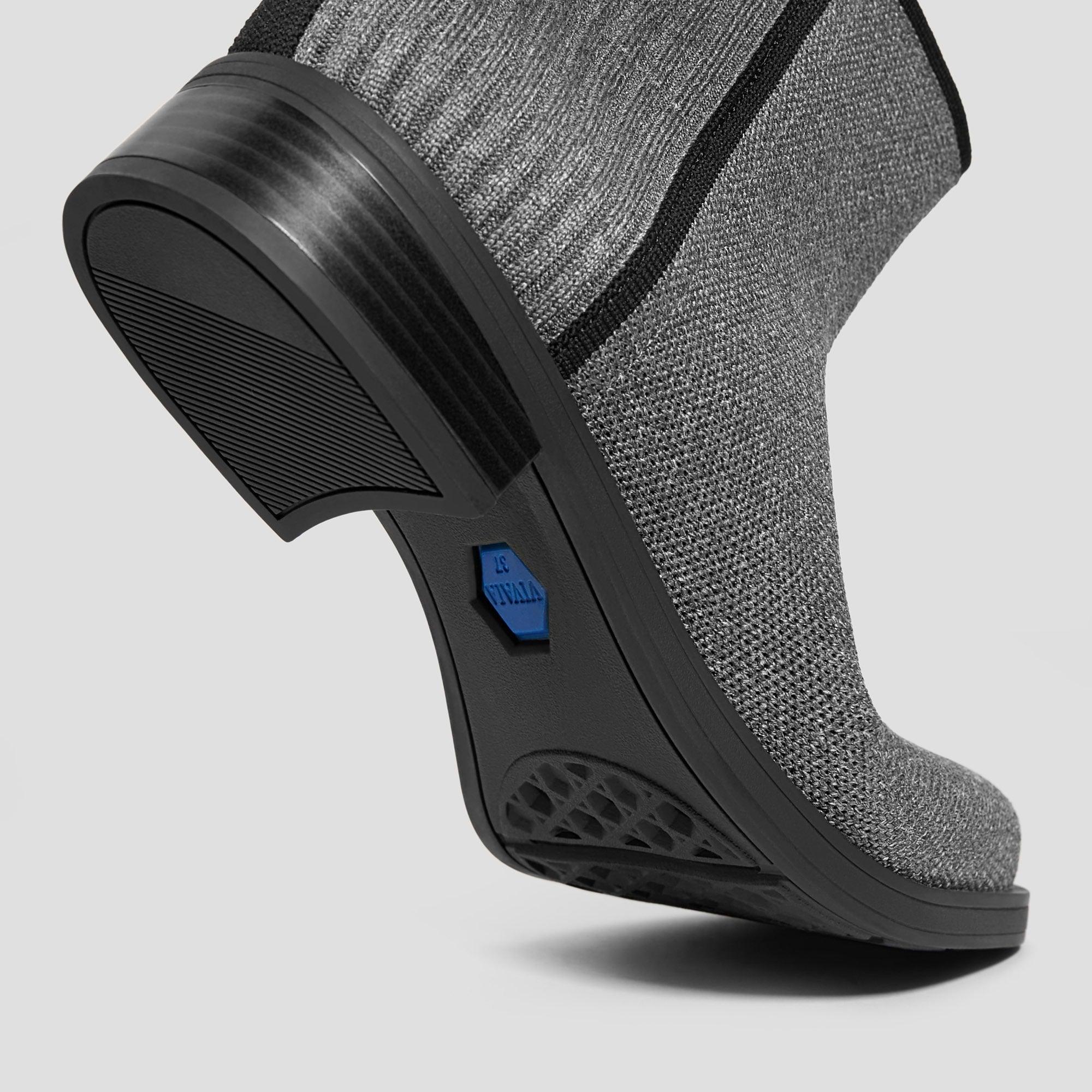 [Celina] スクエアトゥ 撥水加工 アンクル チェルシーブーツ