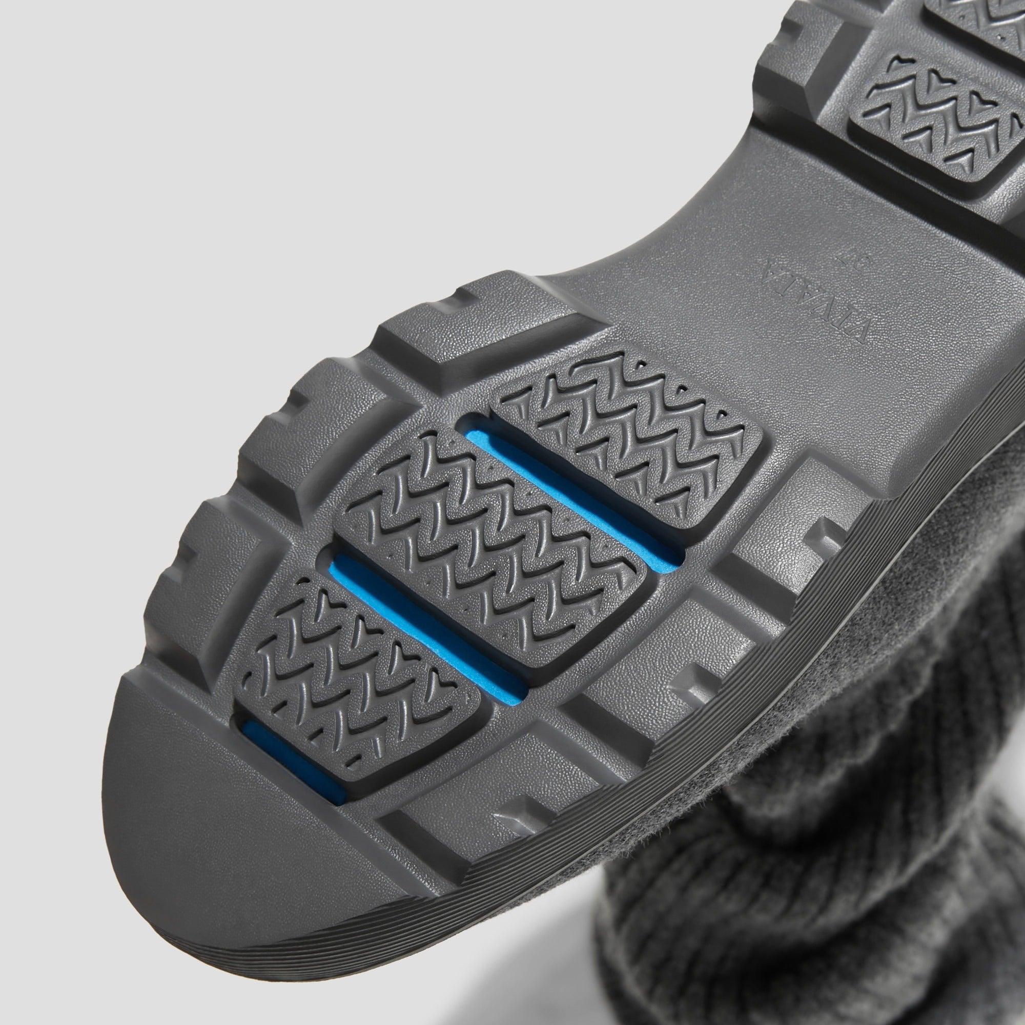 [Eduarda] ラウンドトゥ 撥水加工 ニーハイ プラットフォーム チャンキー ウェッジブーツ