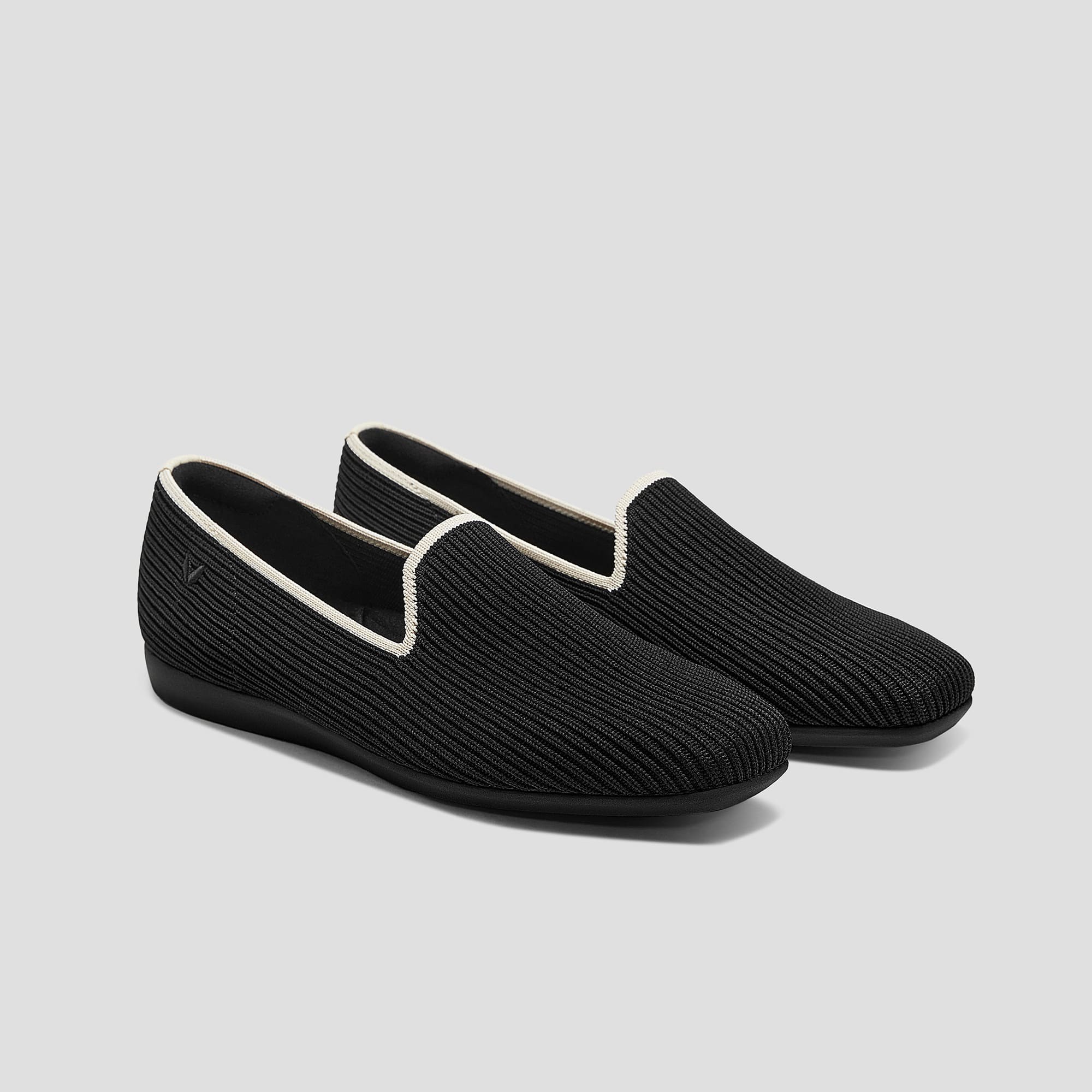 [Samantha Walker] Square toe, super water-repellent, lightweight, thick sole, loafer