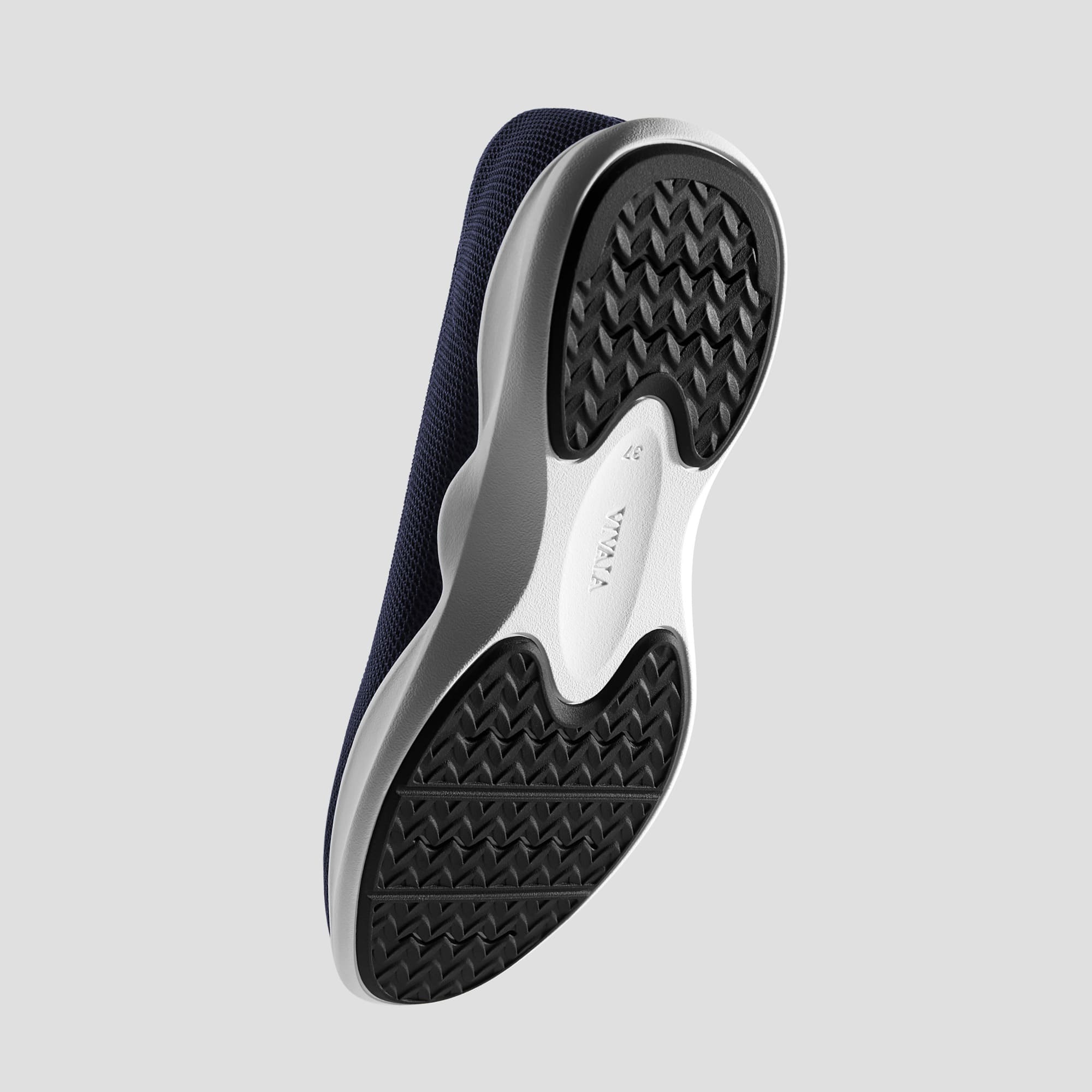 [Walker Pro Izabel] Water-repellent round toe sneakers, flat