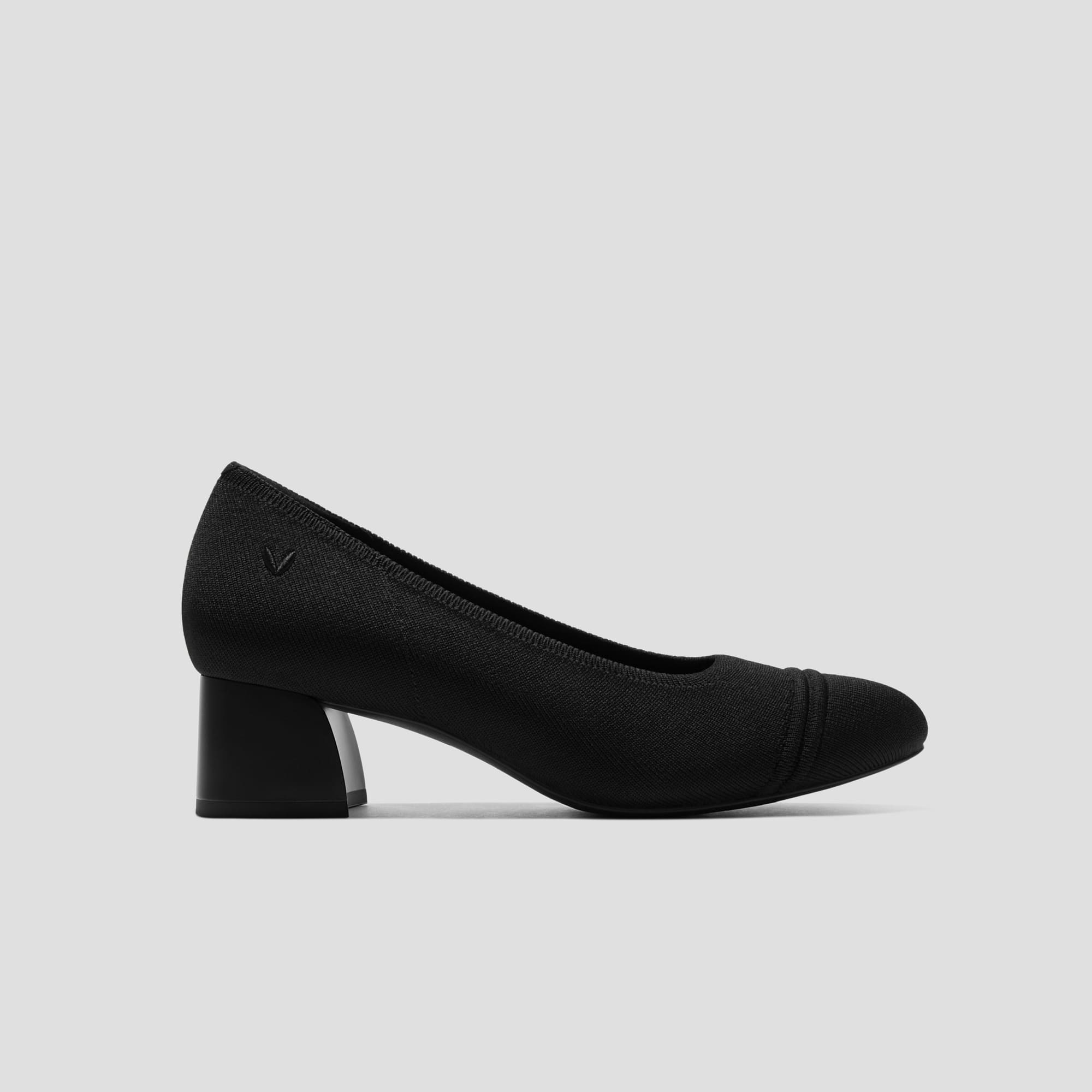 [Julie Arch Pro] Round toe Chunky Heel Pumps