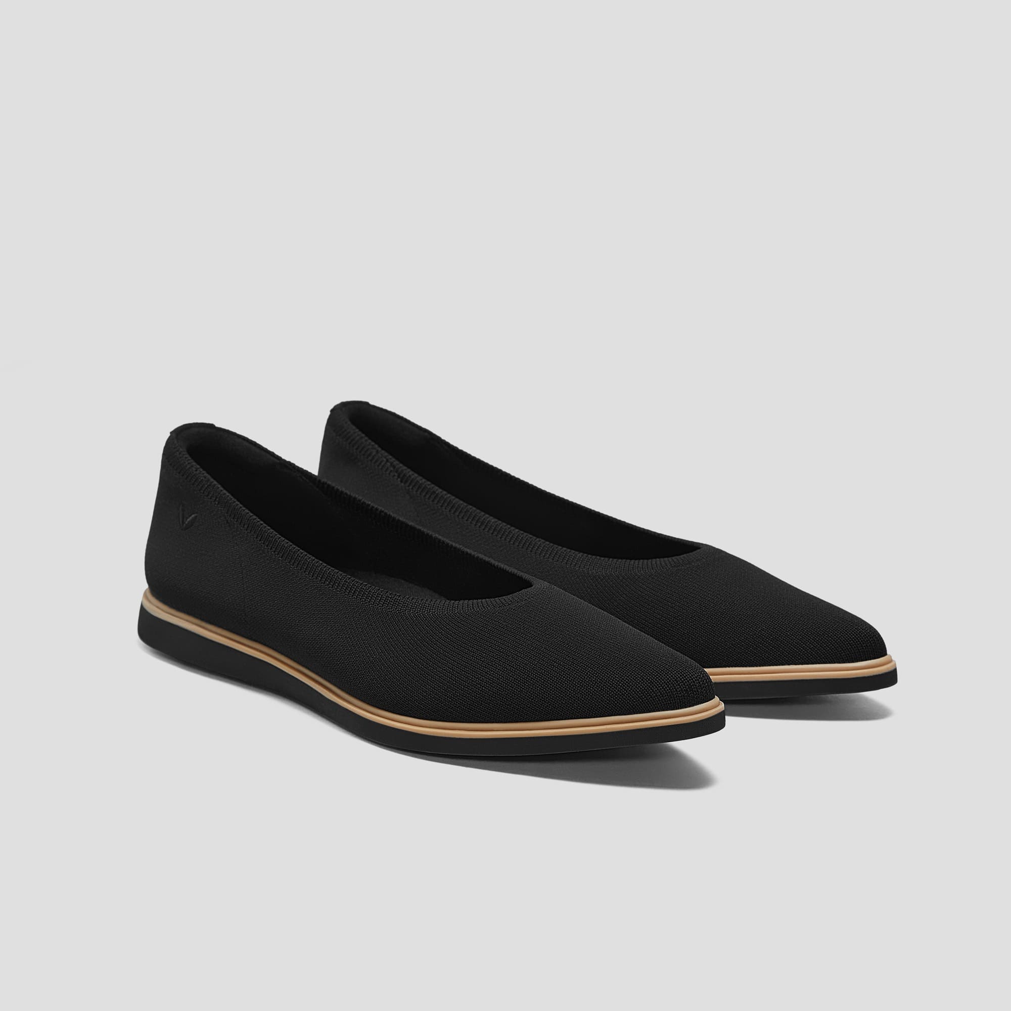 [All-Day Standing Veronica] Pointed toe flat