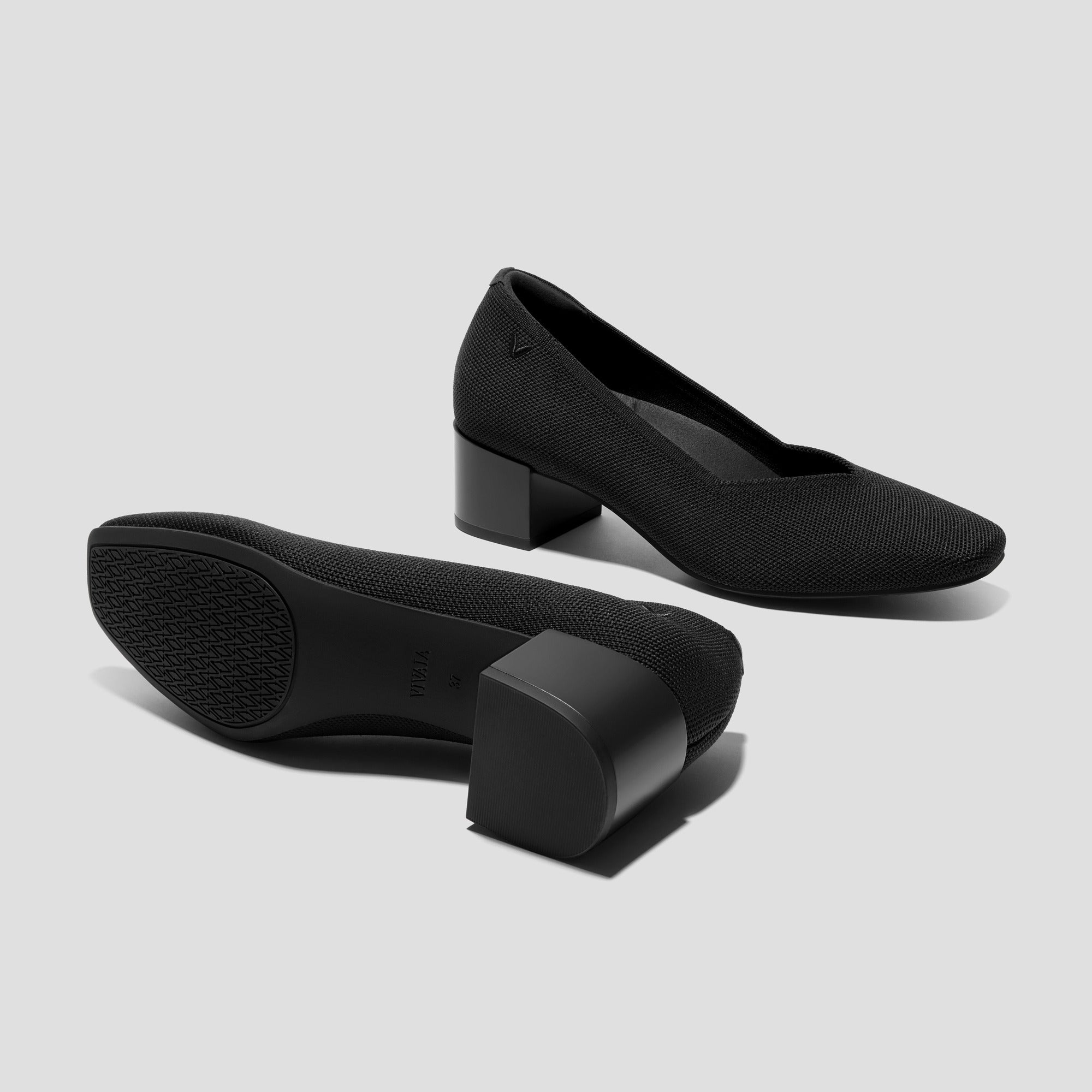 [Megan] Square toe Stress-Free Block Heel