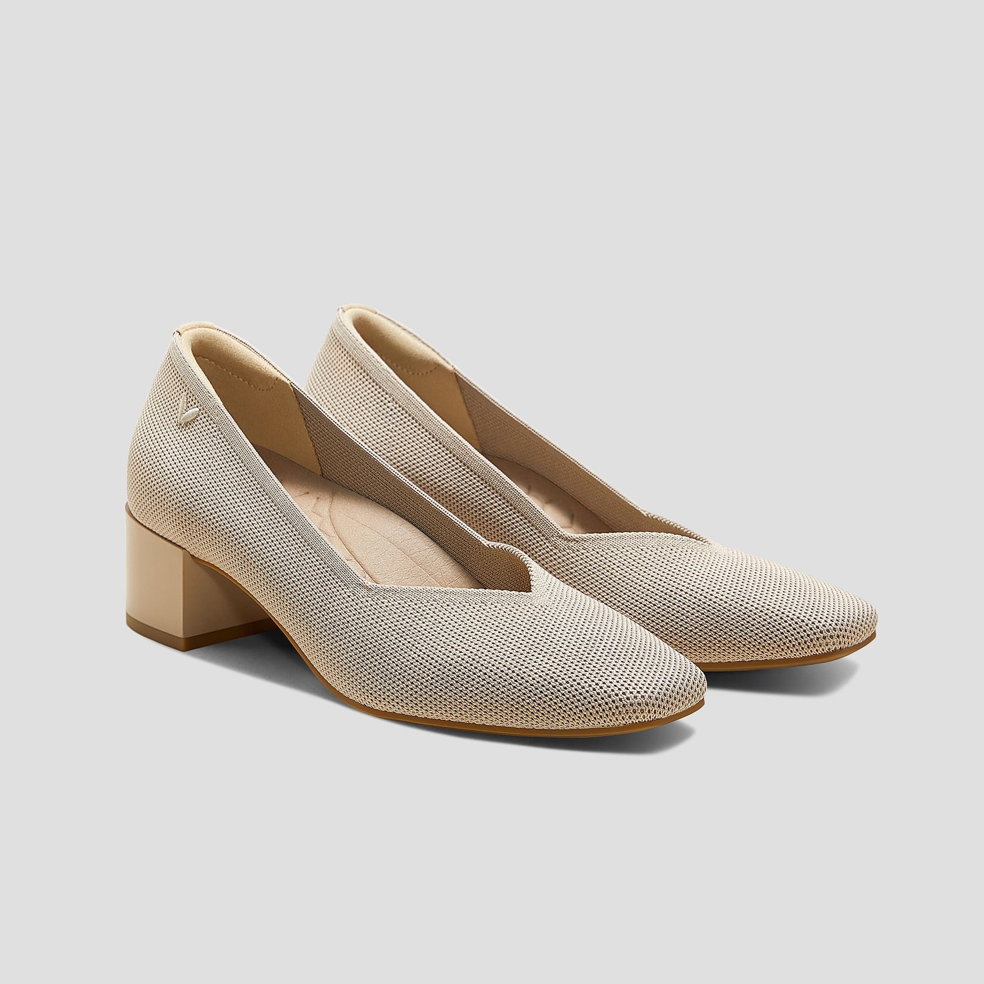 [Megan] Square toe Stress-Free Block Heel