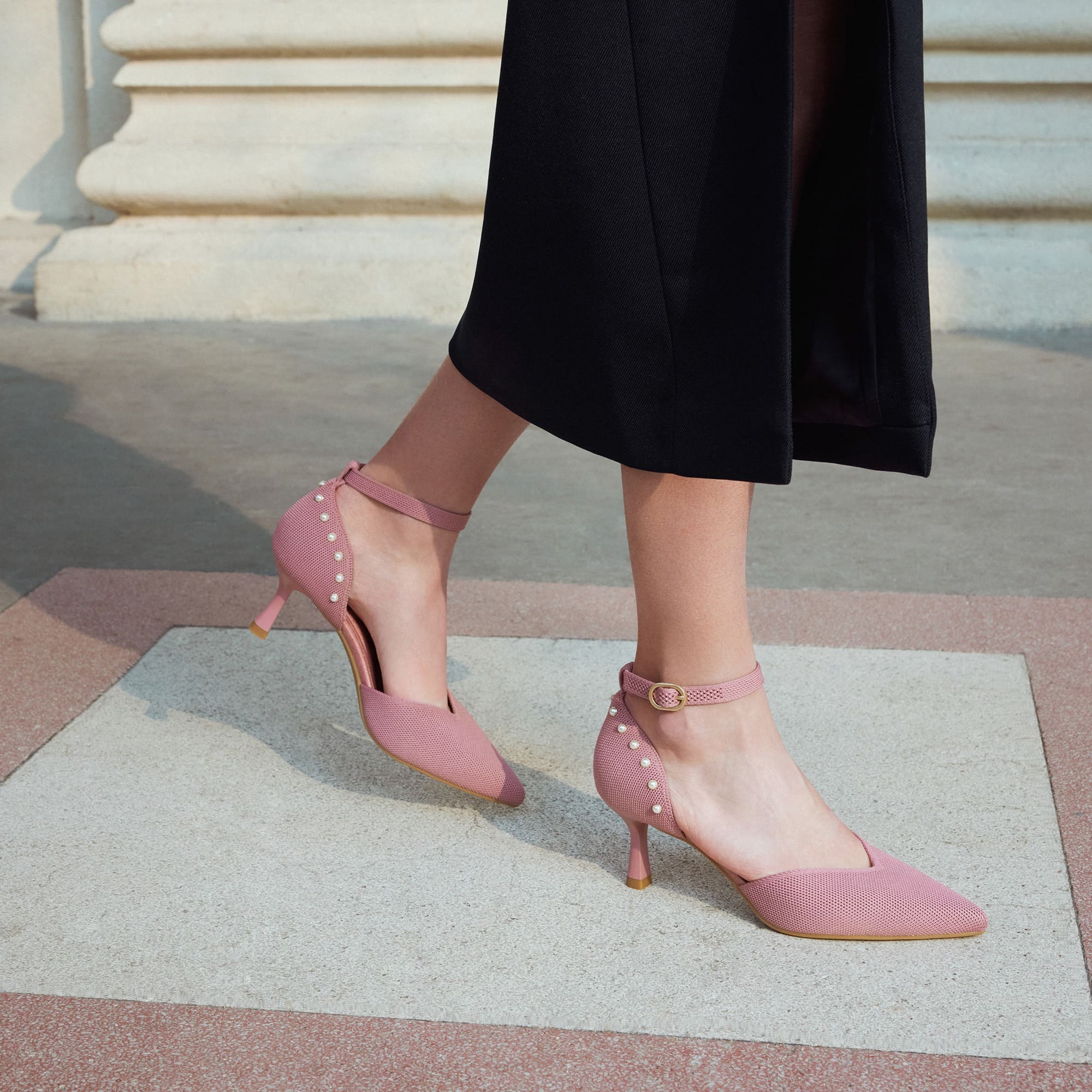 [Arabella] Pointed toe stiletto heel