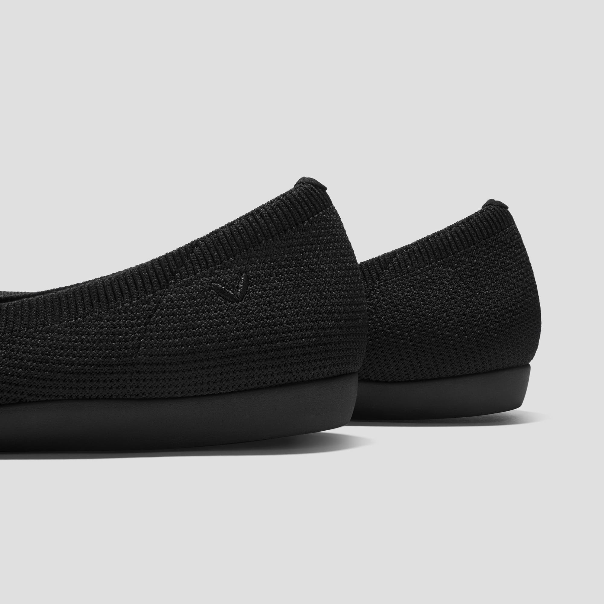 [Claire Walker Super Water Repellent] Round Toe Ultra Lightweight Thick Sole Flat Shoes