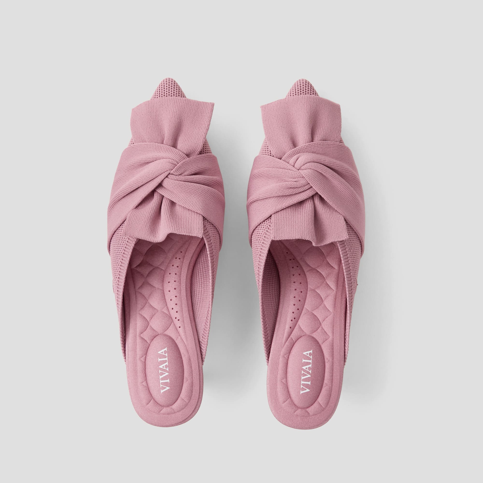 [Samira] Pointed toe sandals with ribbon