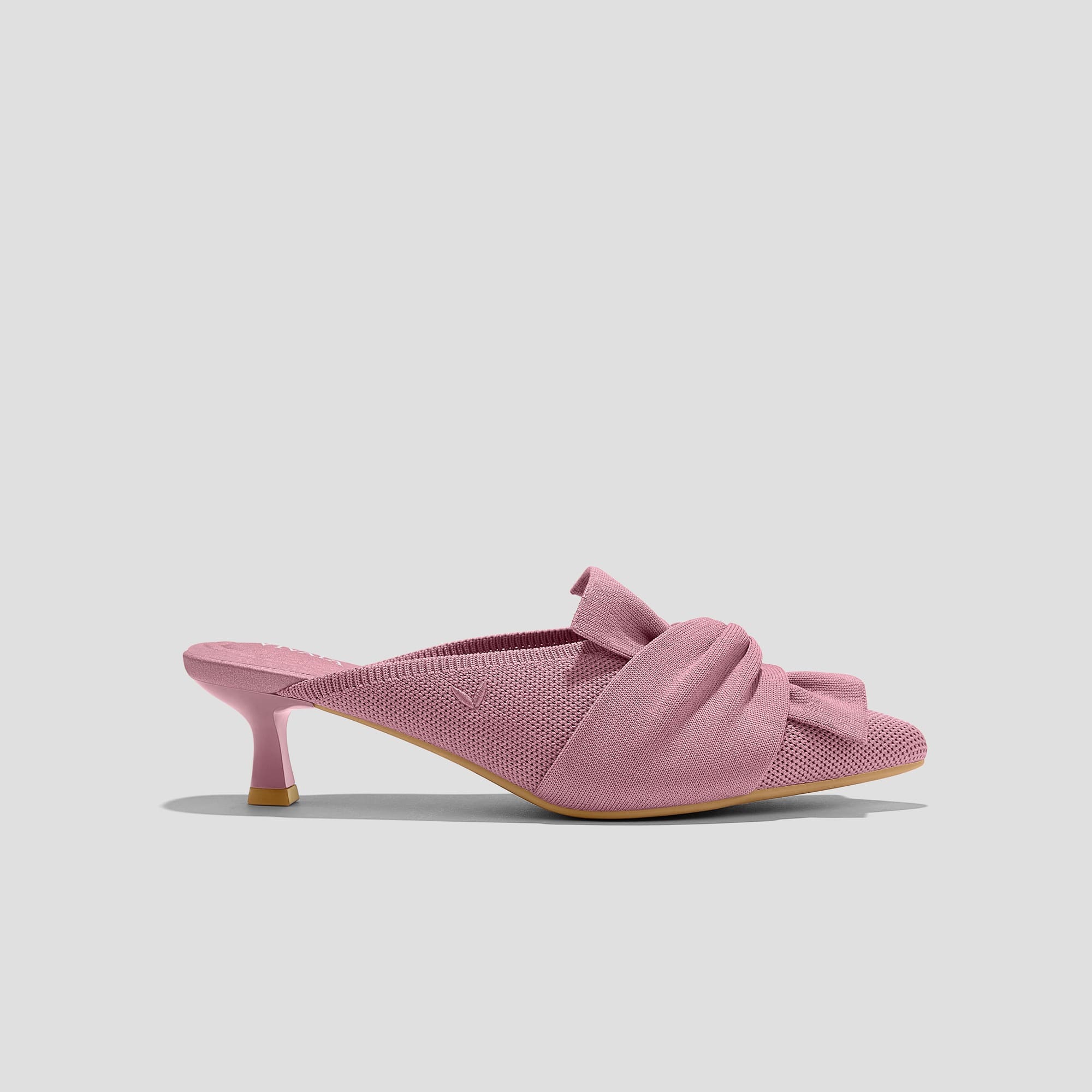 [Samira] Pointed toe sandals with ribbon