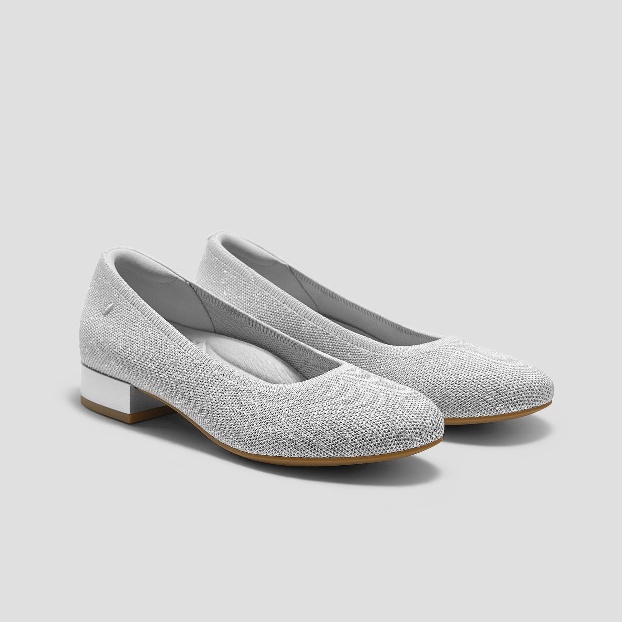 [Barbara] Round toe block heel pumps