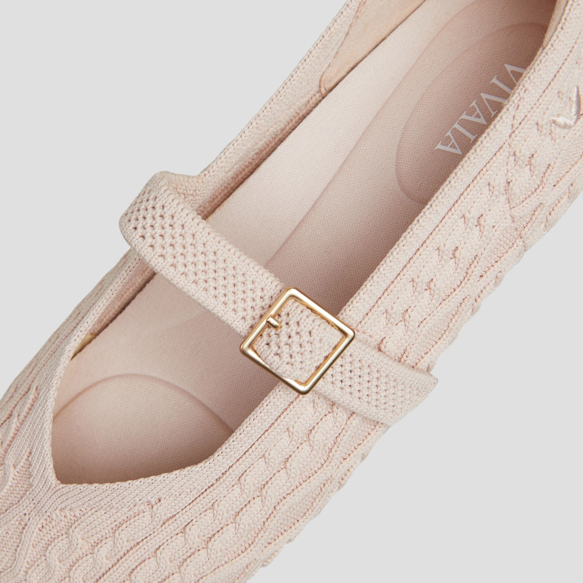 VIVAIA Margot 2.0 新品未使用 フラットシューズ ピンク Margot Mary-Jane] スクエアトゥ メリージェーン フラット