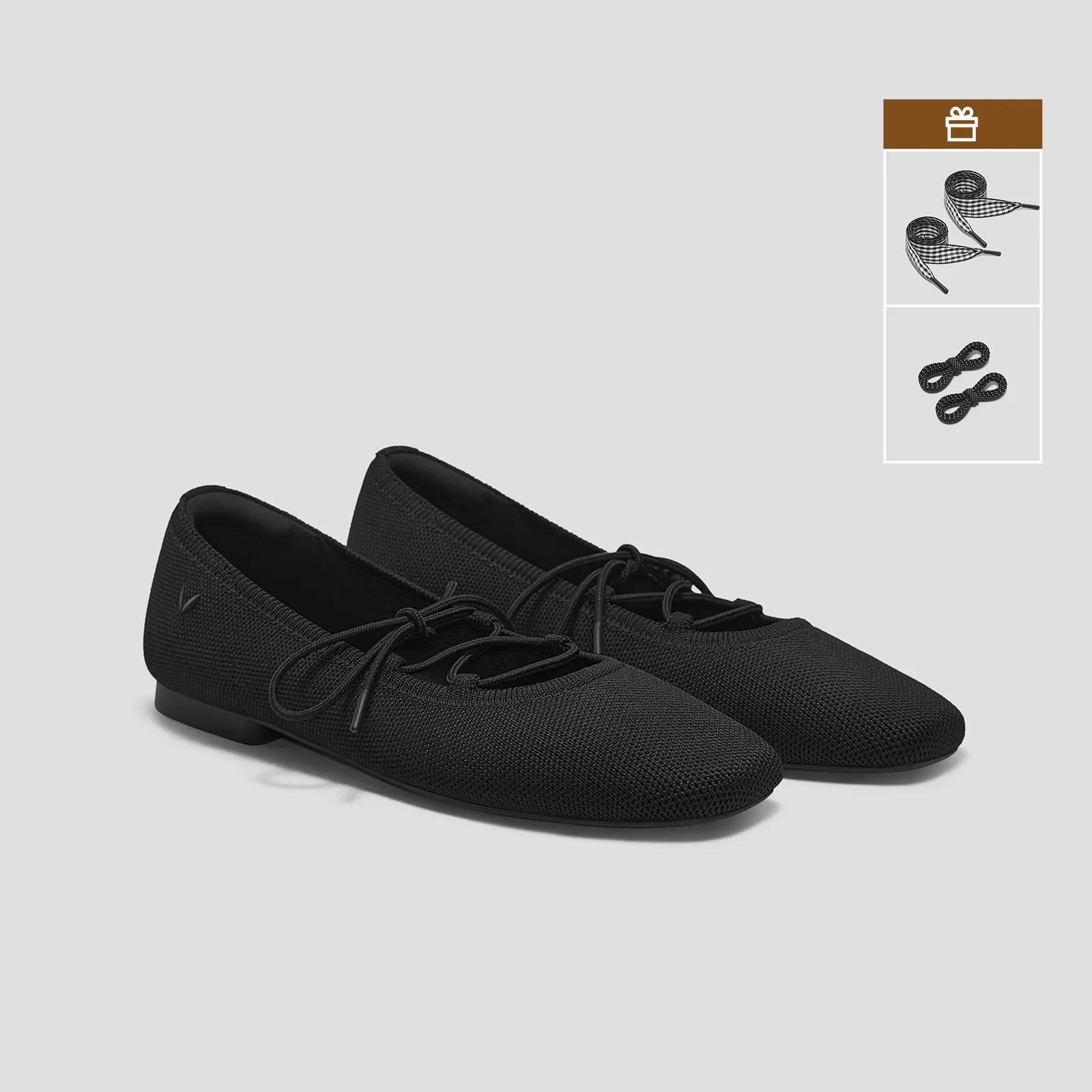 [Miley] スクエアトゥ レースアップ メリージェーン