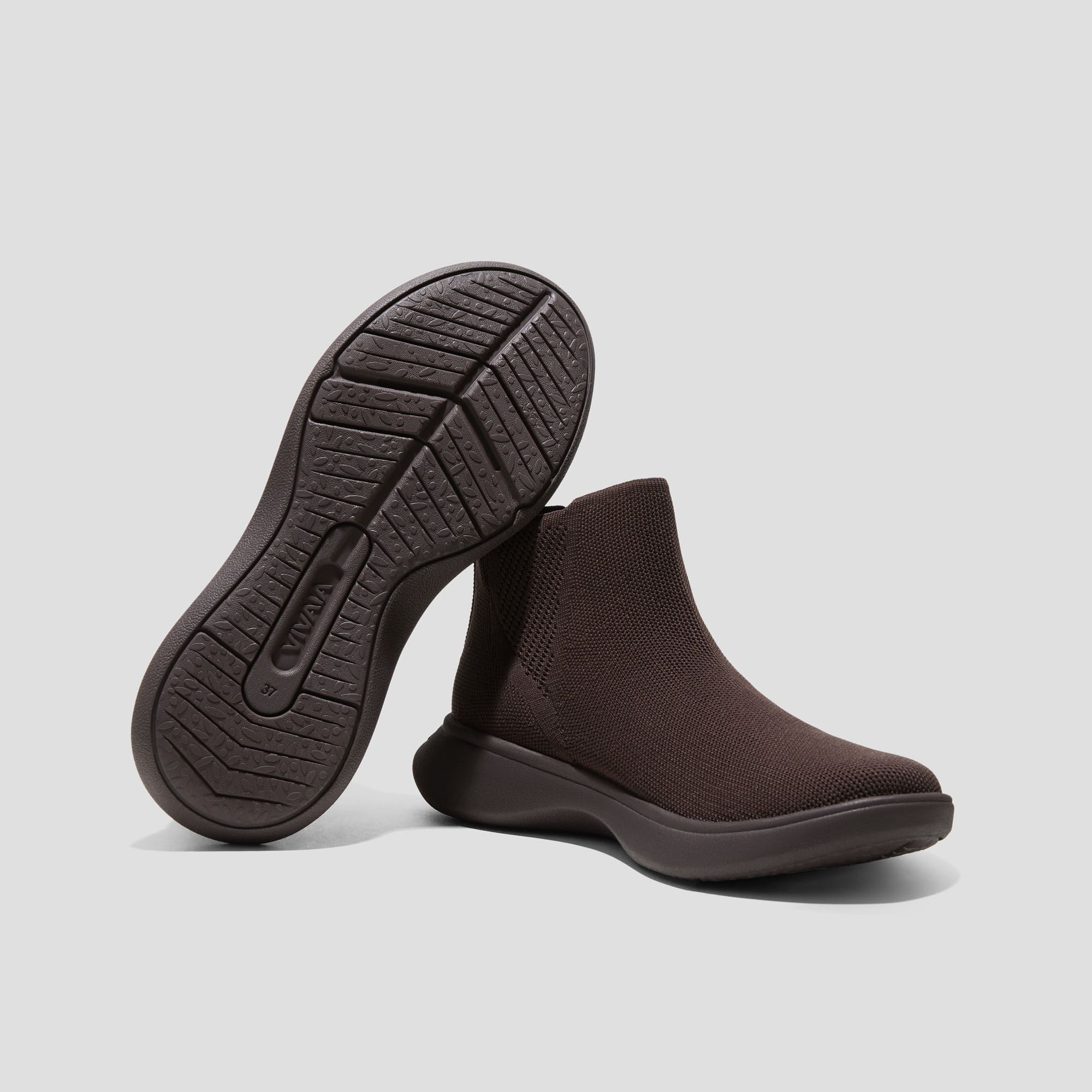 [Urban Boots] ユニセックス  撥水加工 スリッポン ショートブーツ