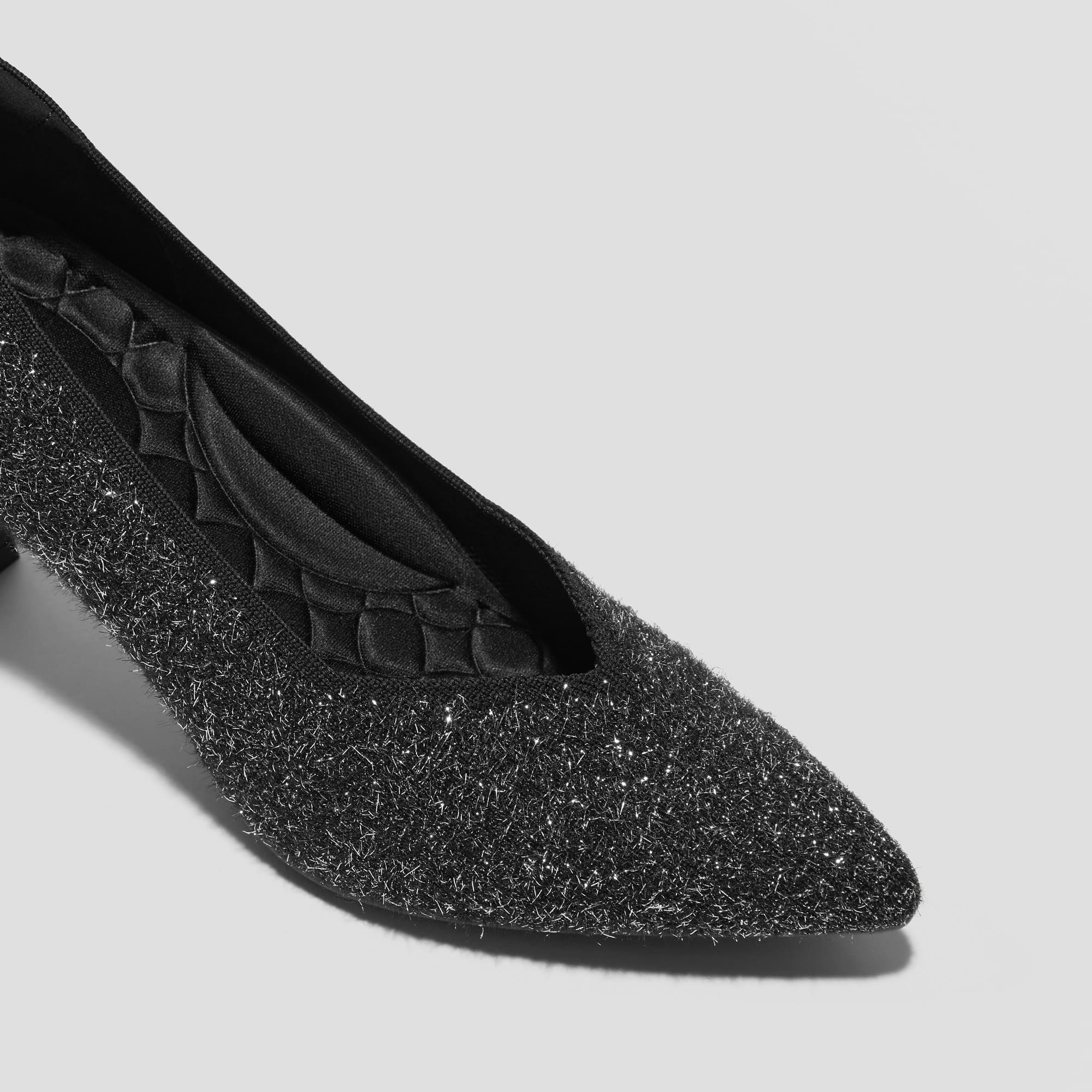 [Anna] Pointed toe mid heel