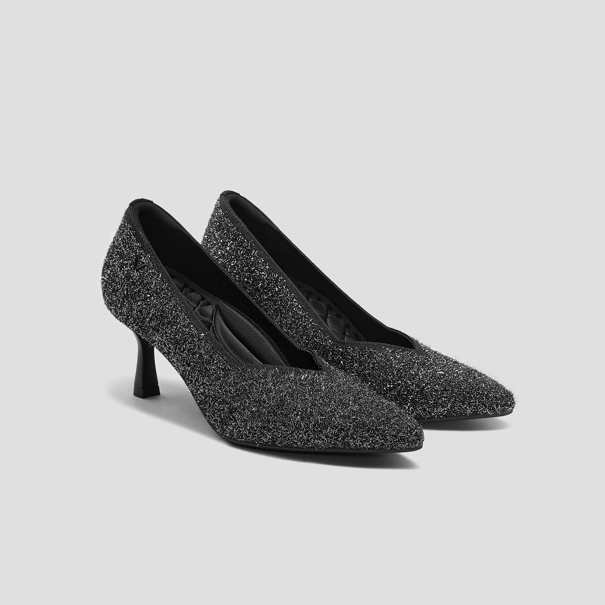 [Anna] Pointed toe mid heel