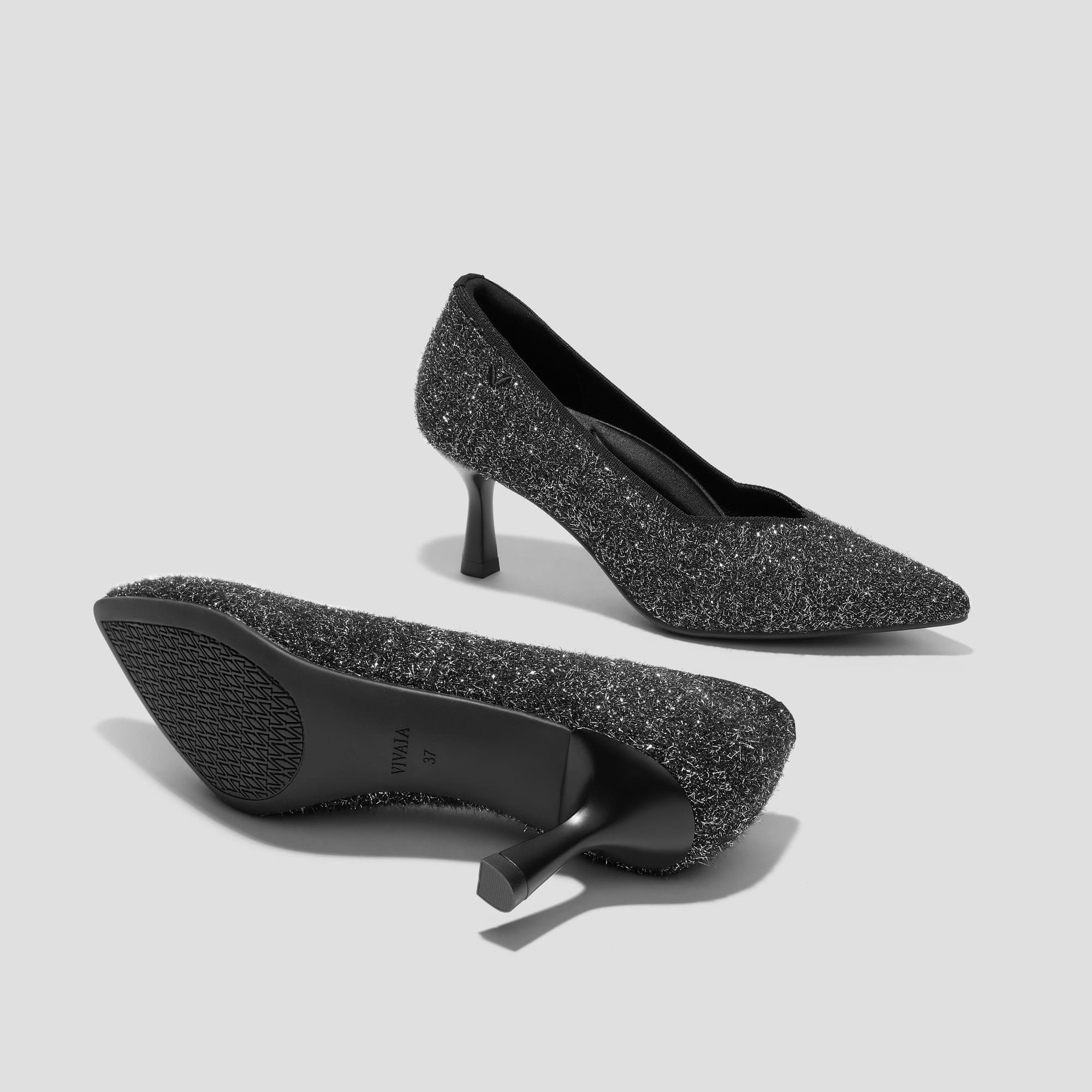 [Anna] Pointed toe mid heel