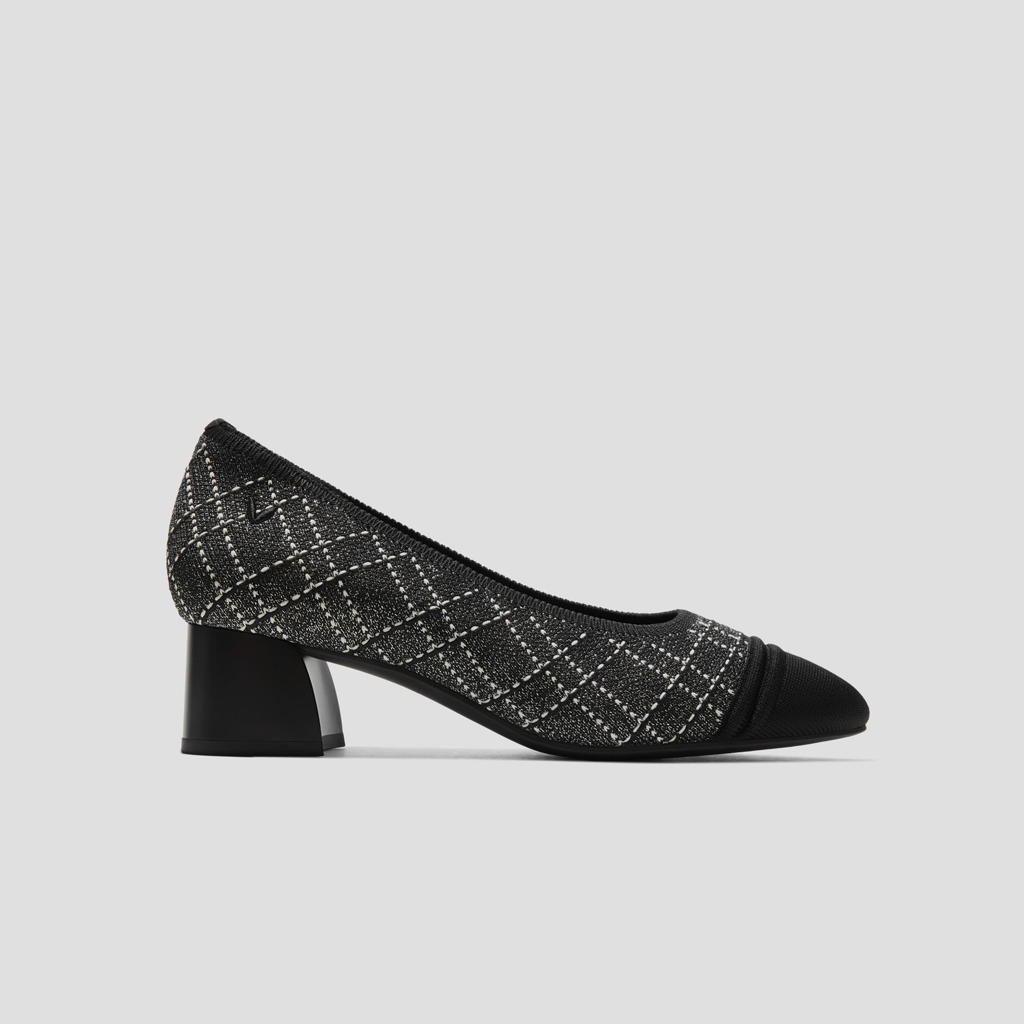 [Julie Arch Pro] Round toe Chunky Heel Pumps