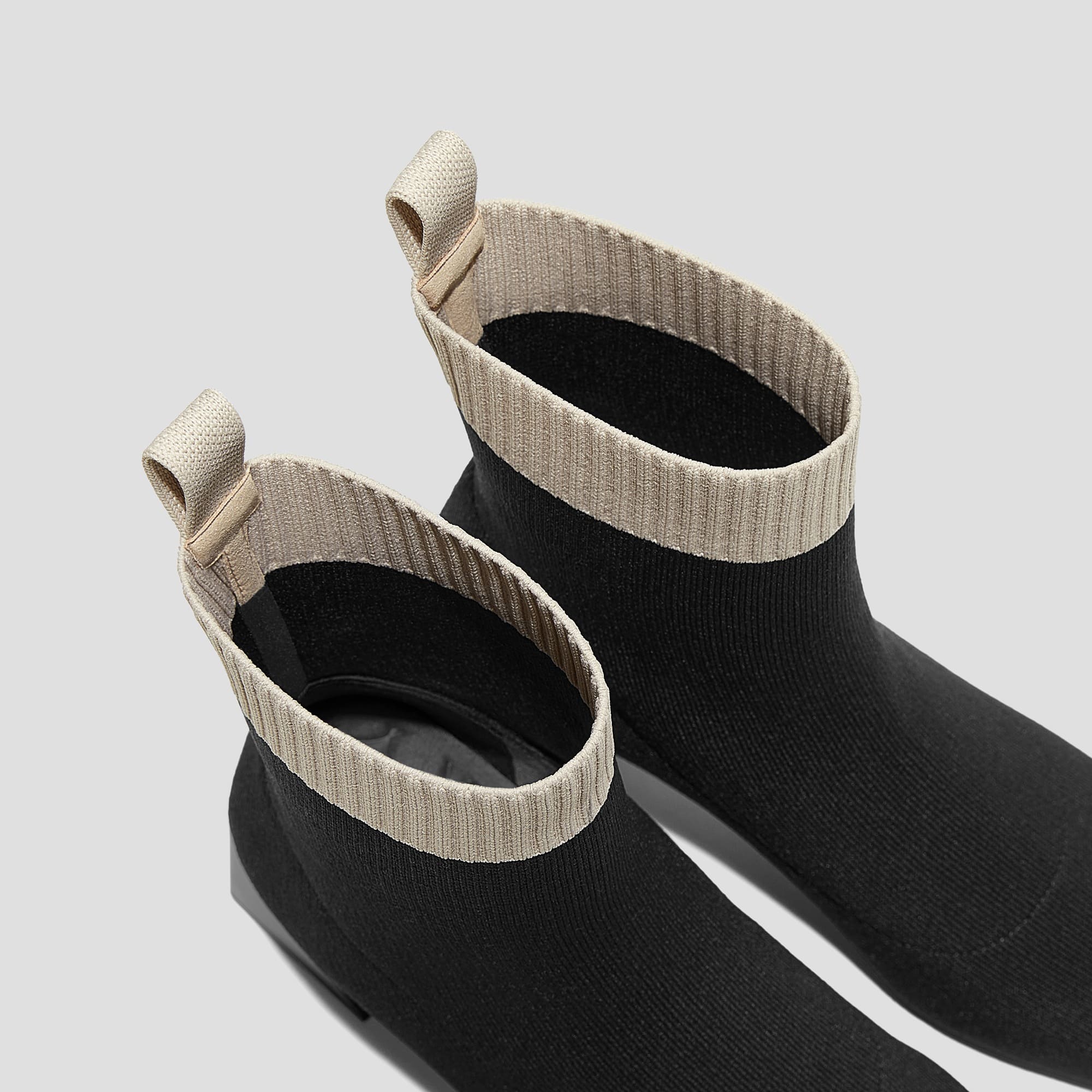 [Regina Pro] スクエアトゥ 撥水加工 ショートブーツ