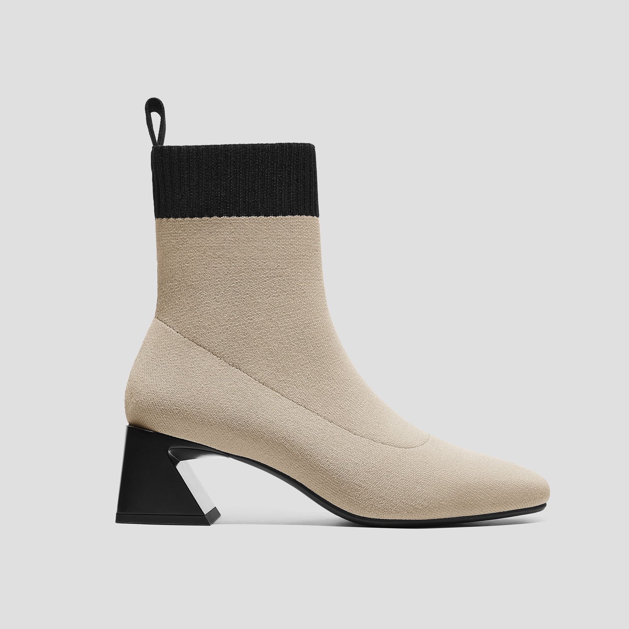 [Regina Pro] スクエアトゥ 撥水加工 ショートブーツ